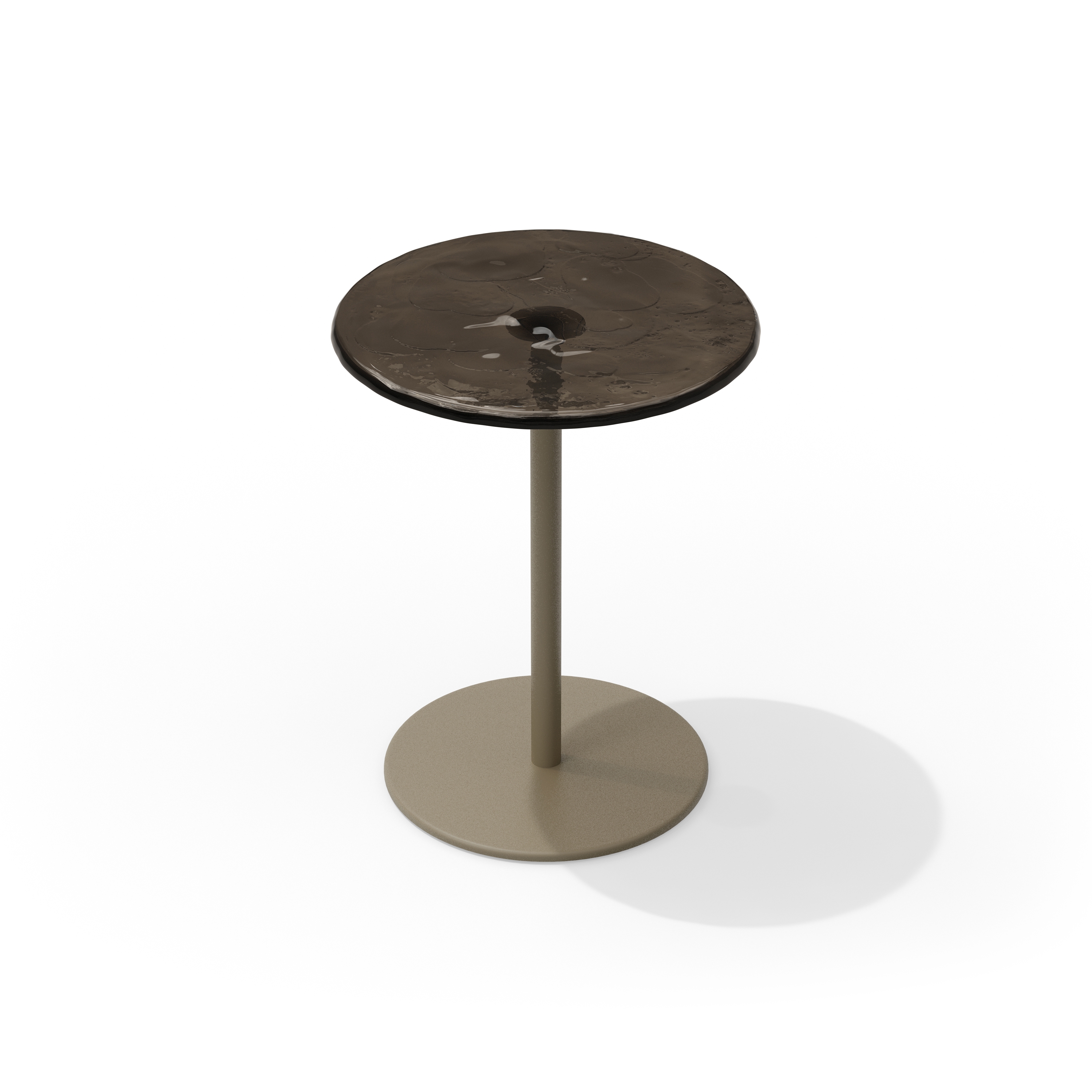 Mare table d'appoint 32h 40/50 cm