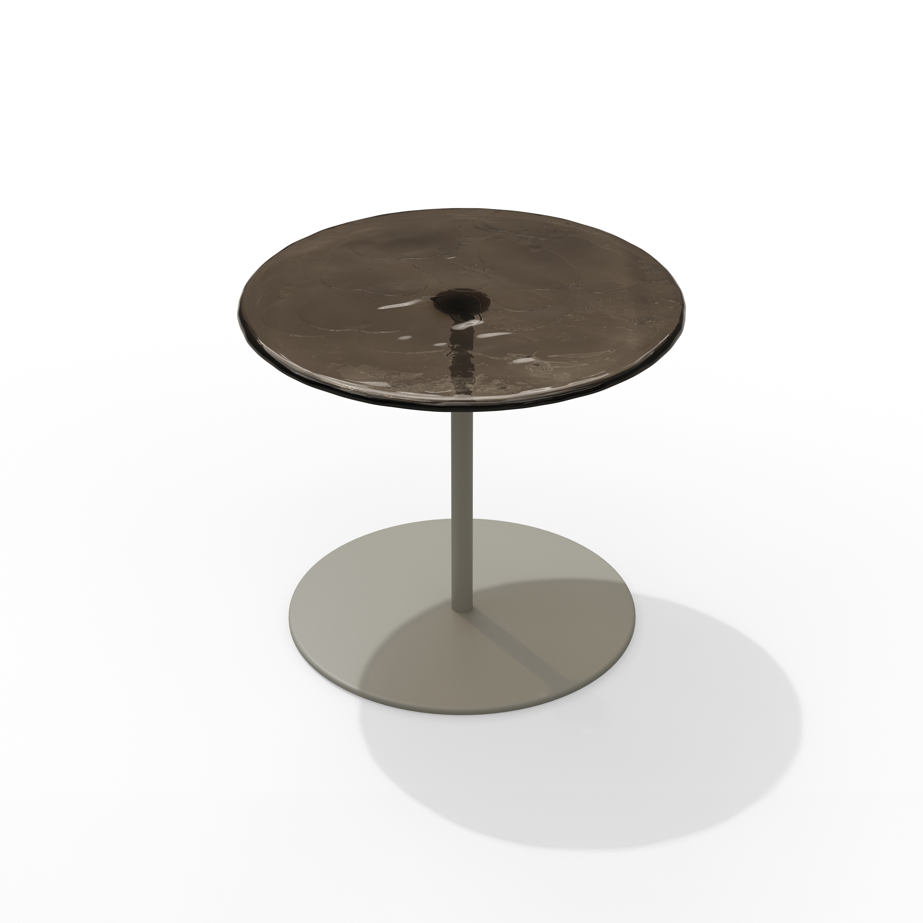 Mostra il prodotto Mare side table dia 48 h 40/50 cm del produttore Tribù
