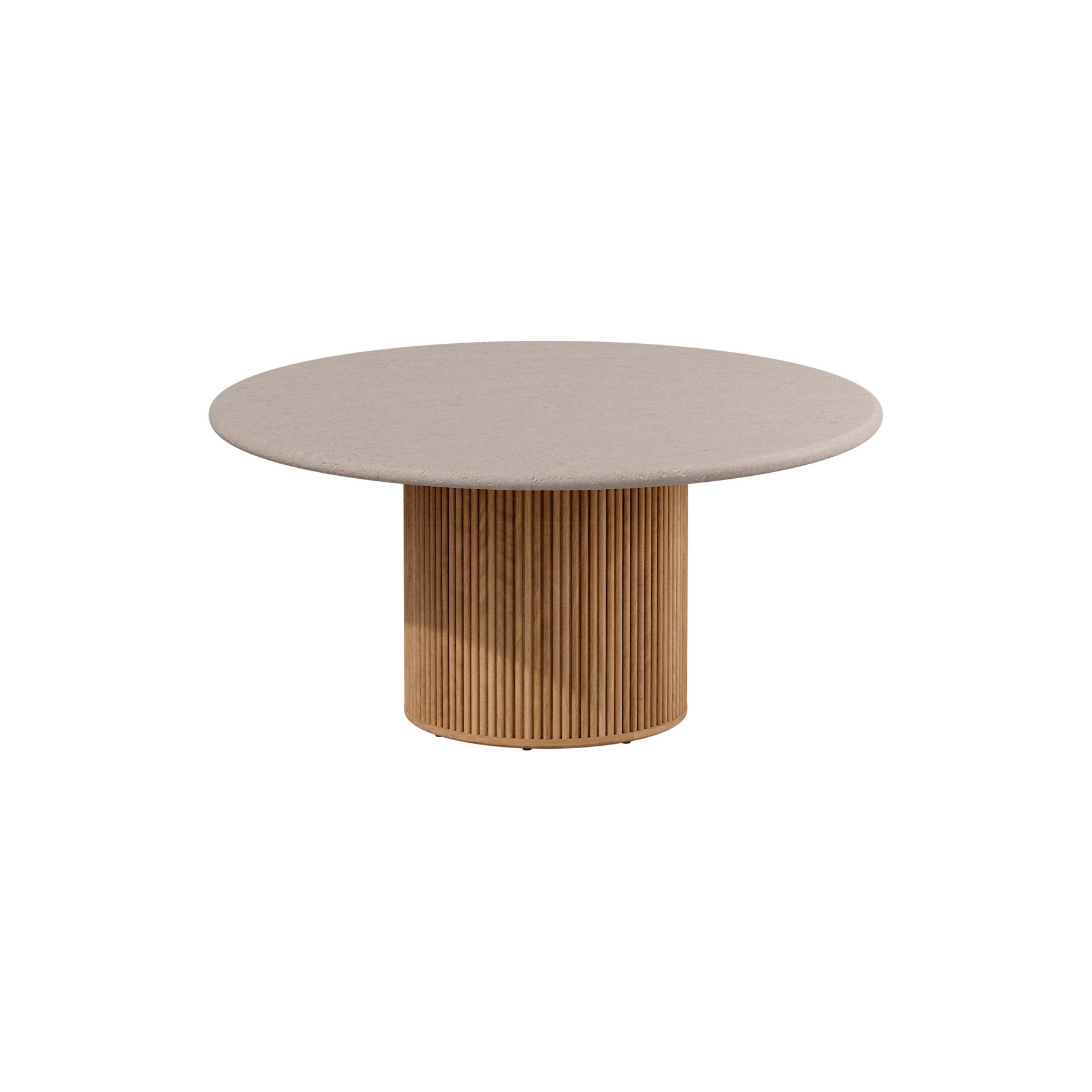 Display product Otto low dining table round dia 148 cm h 64cm from manufacturer Tribù