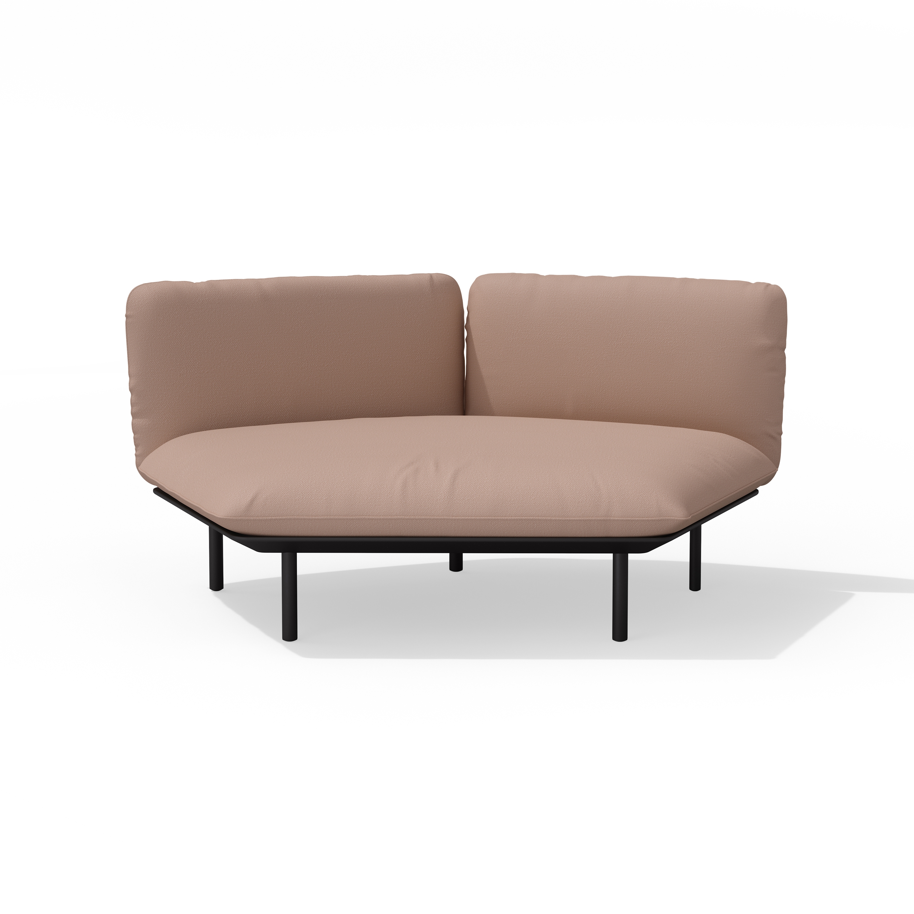 Mostrar el producto Senja sofa organic corner double module del fabricante Tribù