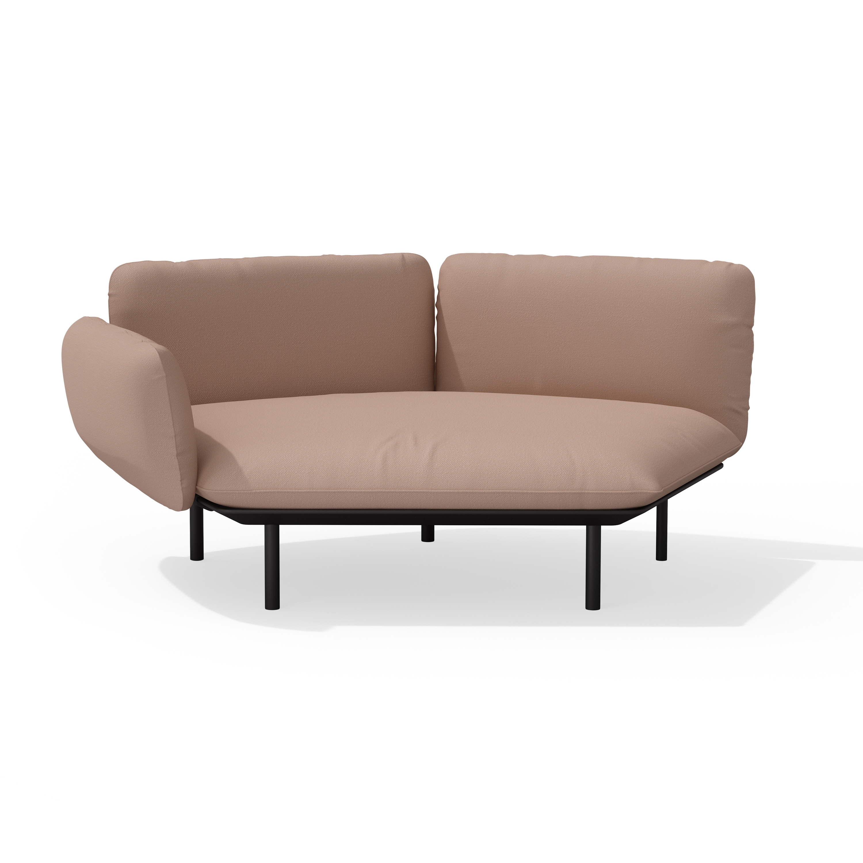 Mostrar el producto Senja sofa organic corner double module - right corner arm low del fabricante Tribù