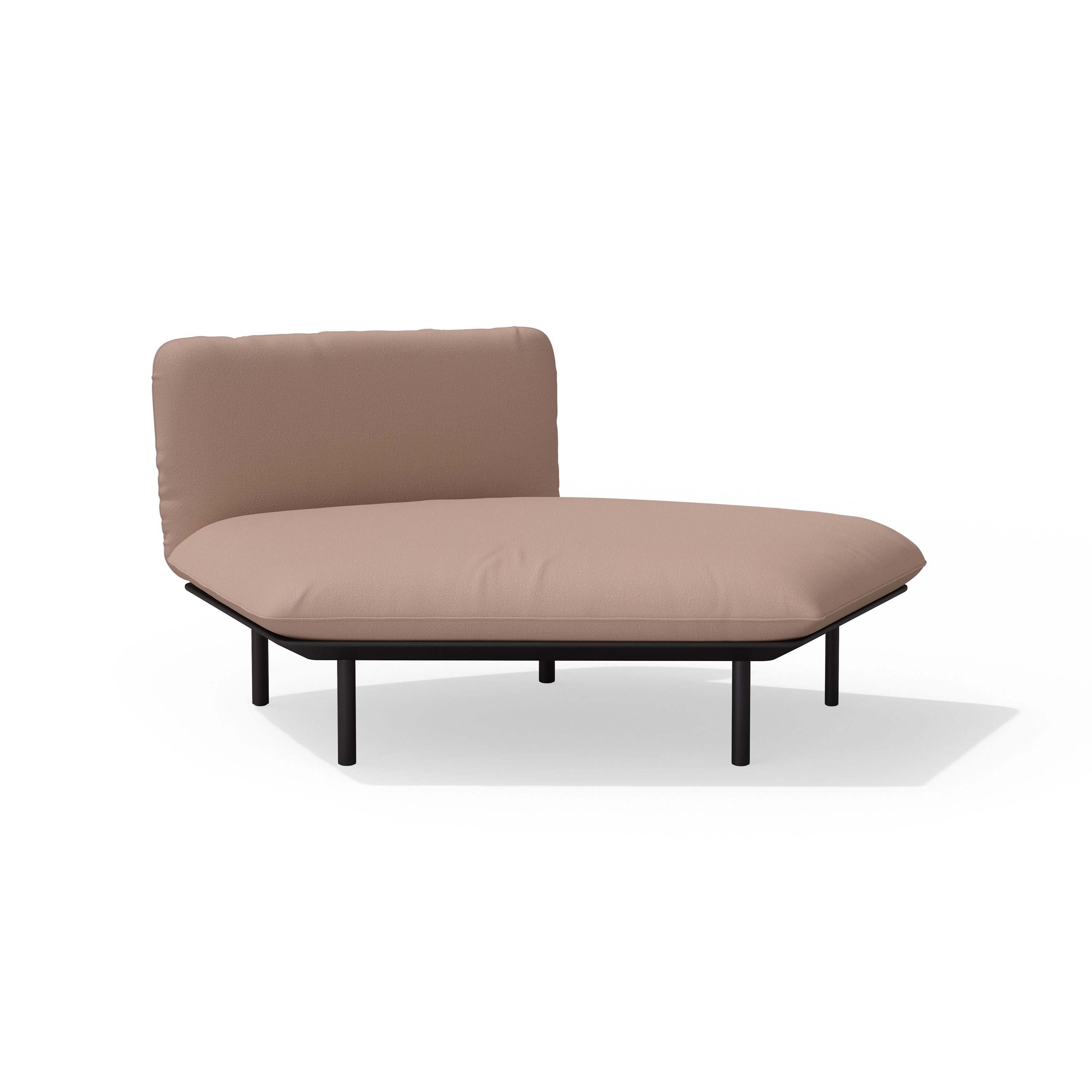 Display product Senja sofa organic corner single module from manufacturer Tribù