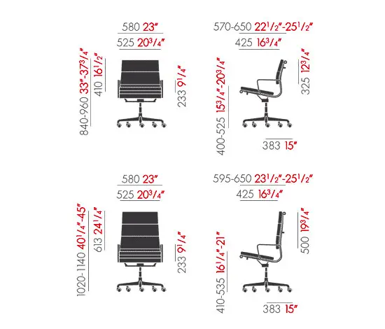 Vitra - Soft Pad Chair EA 219