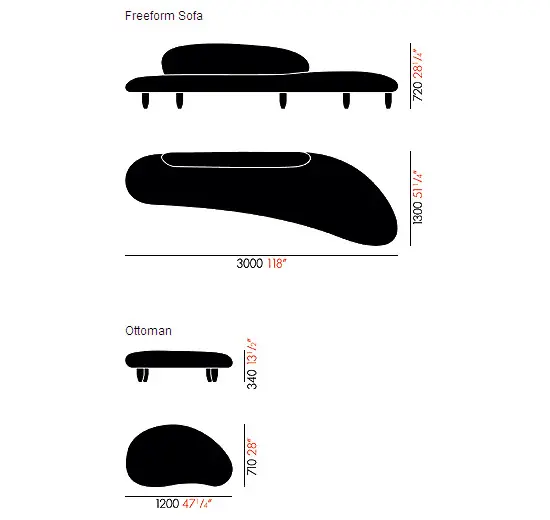 Vitra - Freeform Sofa