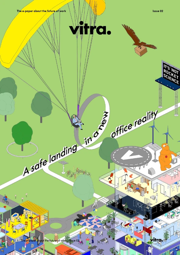 Preview image for the file E-paper Issue 02 | Eine sichere Landung in der neuen Bürorealität