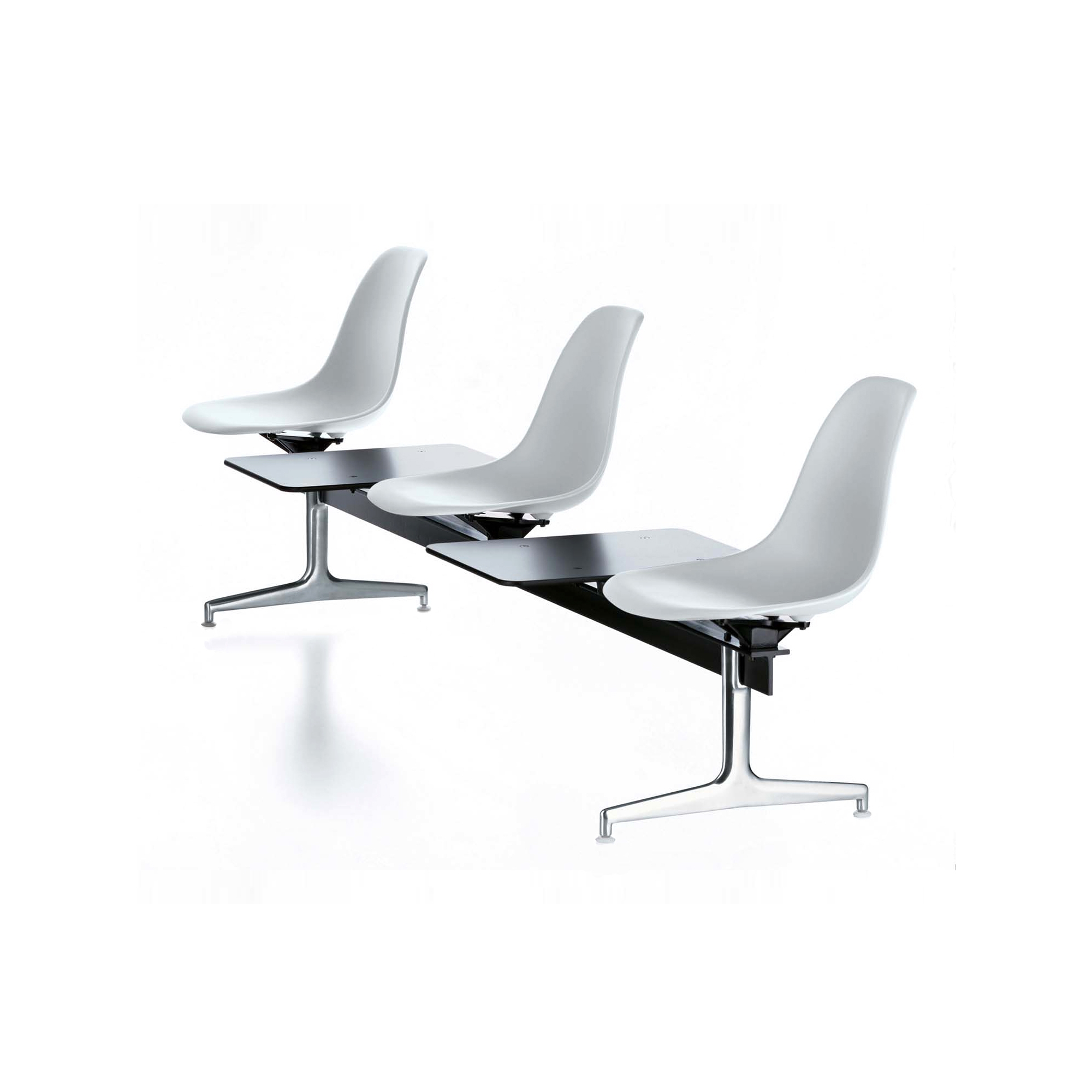 Display product Eames Plastic Side Chair Beam Seating from manufacturer Vitra
