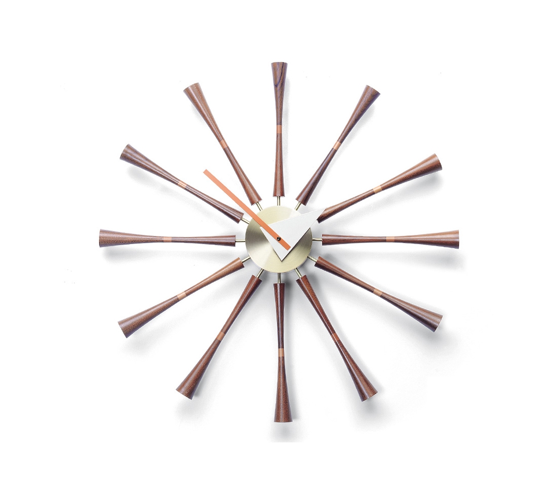 Vertoon produk Spindle Clock van vervaardiger Vitra