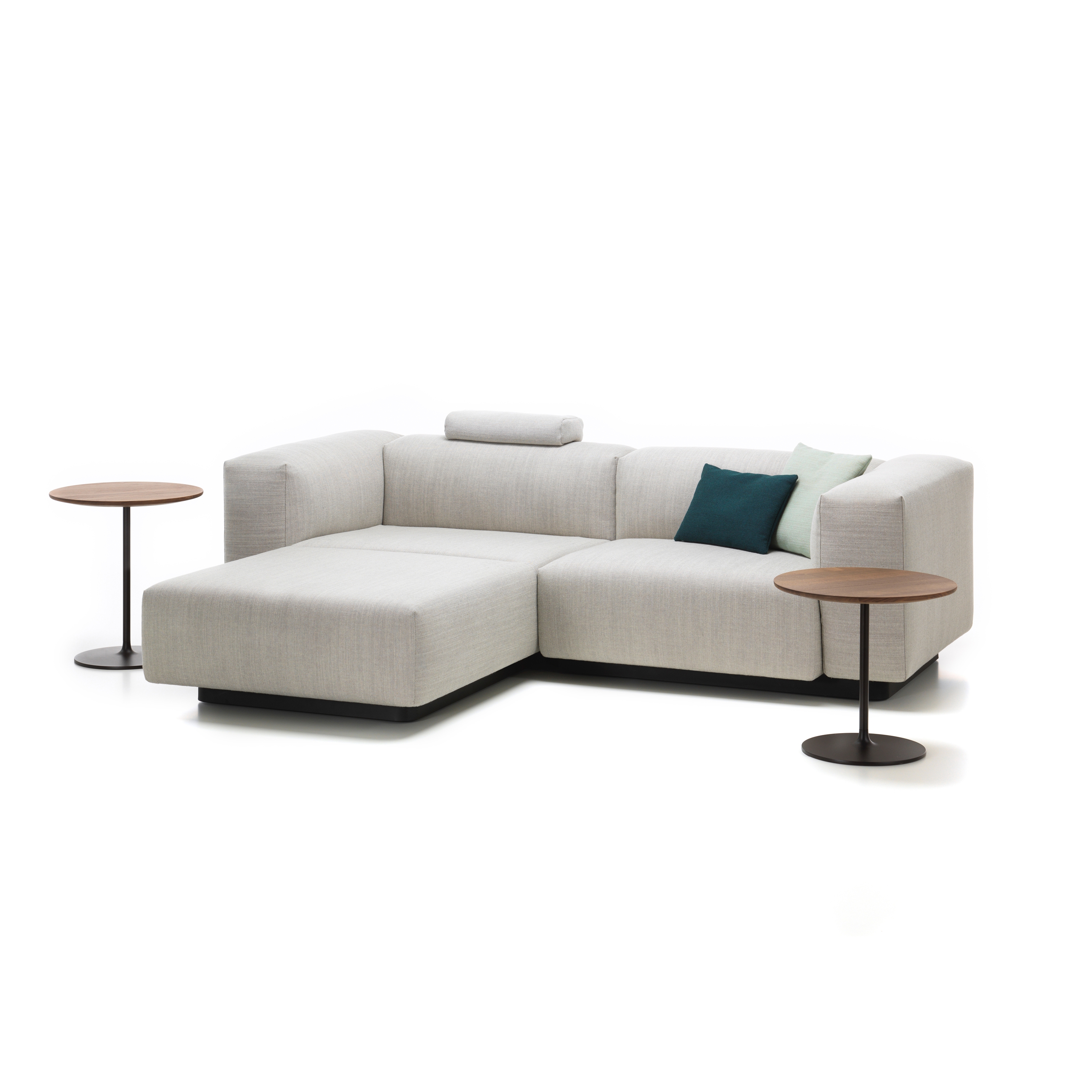 Display product Soft Modular Sofa 2-Seater, Chaise Longue from manufacturer Vitra