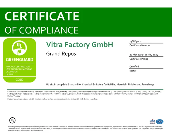 Preview image for the file Grand Repos Greenguard Gold