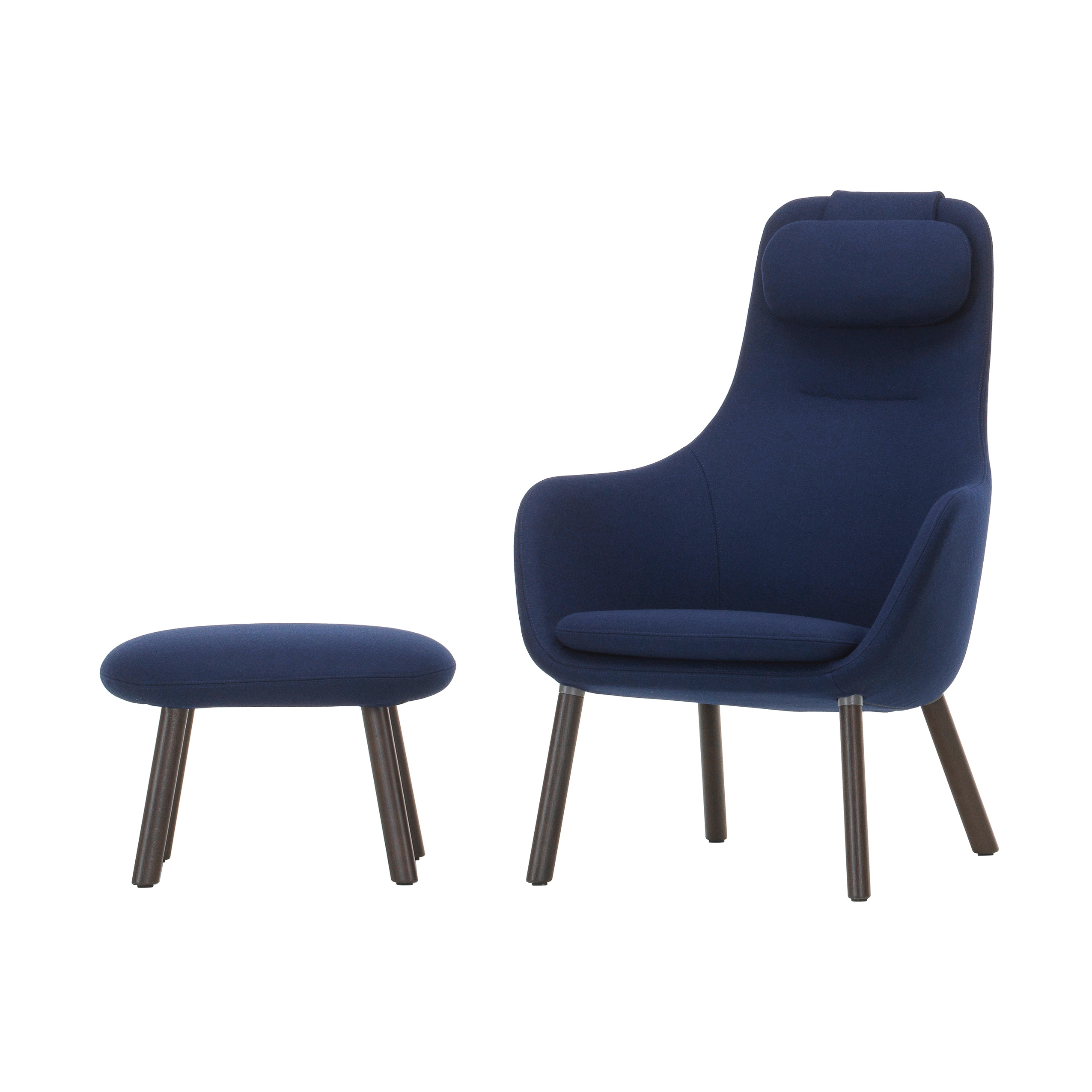 Display product HAL Lounge Chair & Ottoman from manufacturer Vitra