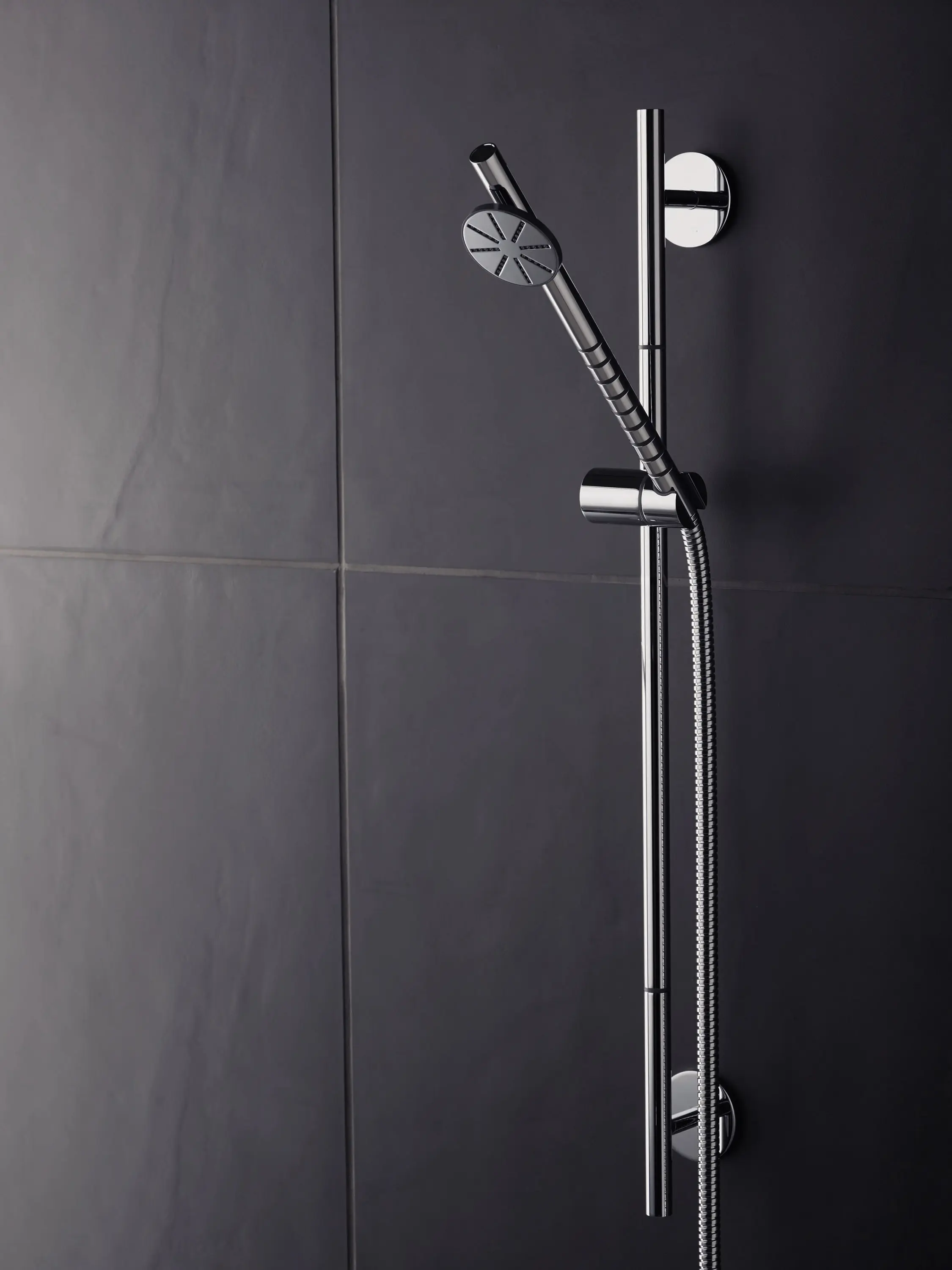 VOLA - T65 - Shower rail with hand shower and hose T60.