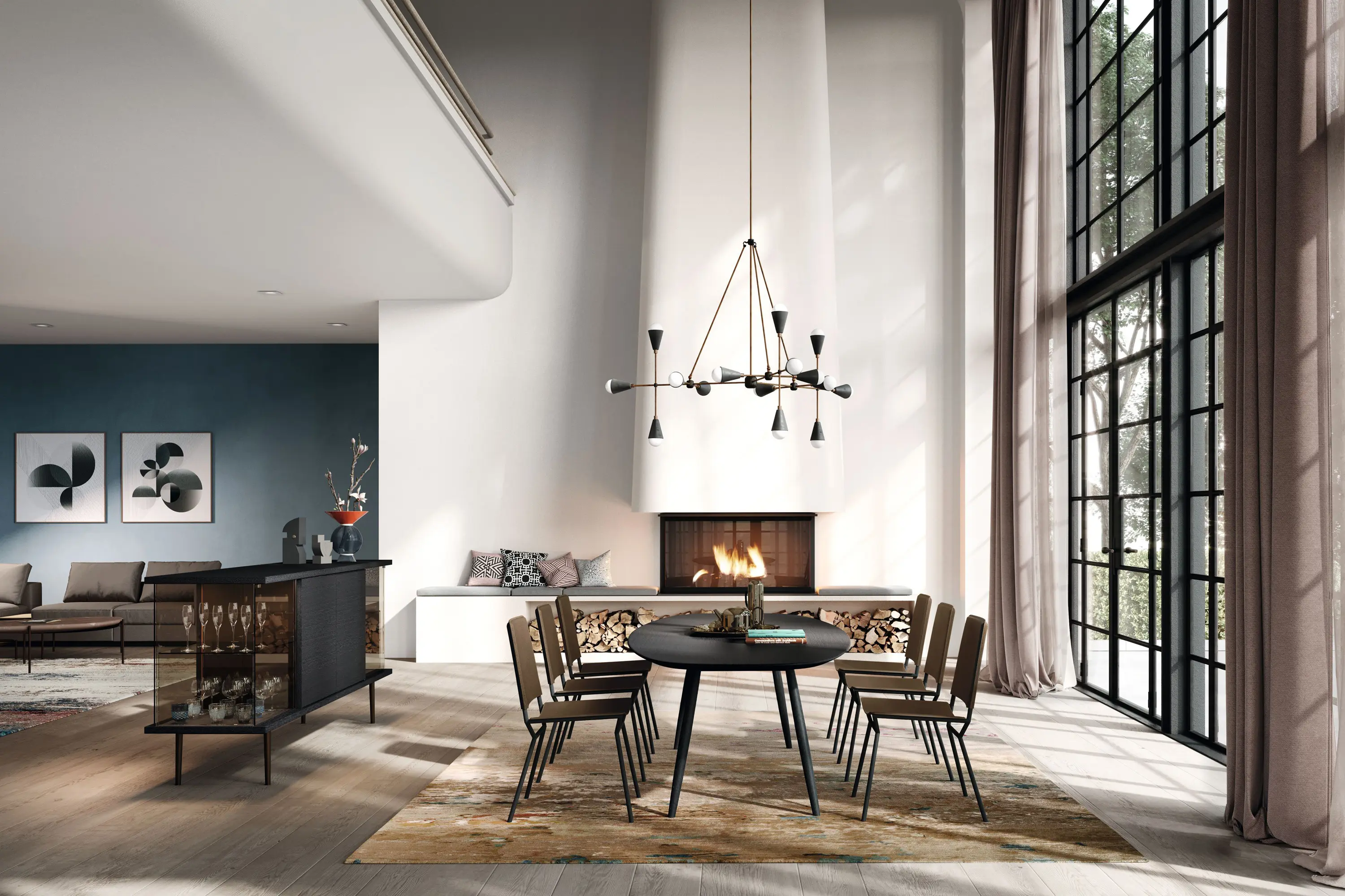 Walter Knoll - The Farns Sideboard Low