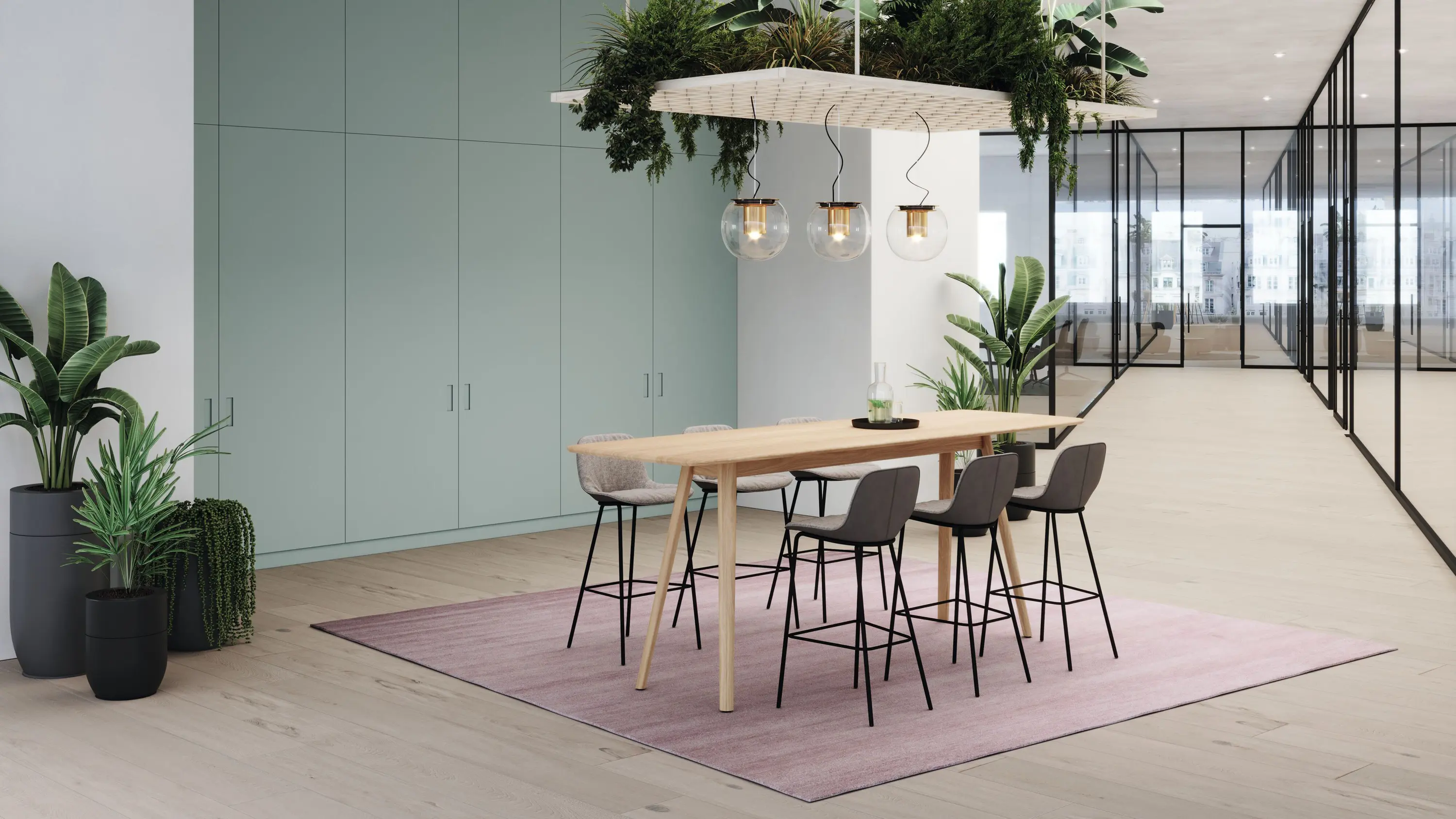 Walter Knoll - Deen High Standing Table