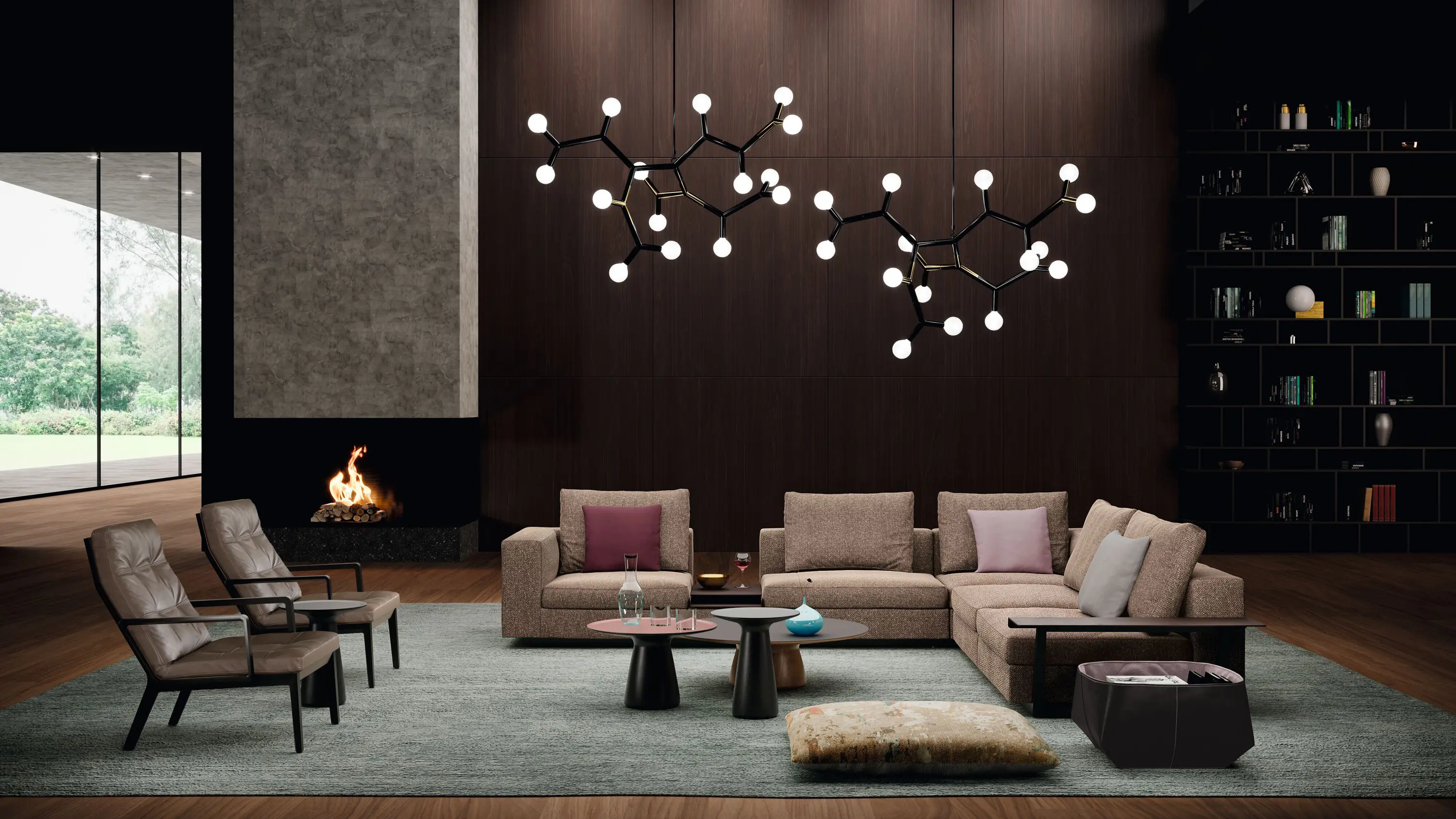 Walter Knoll - Living Landscape 755 Sofa