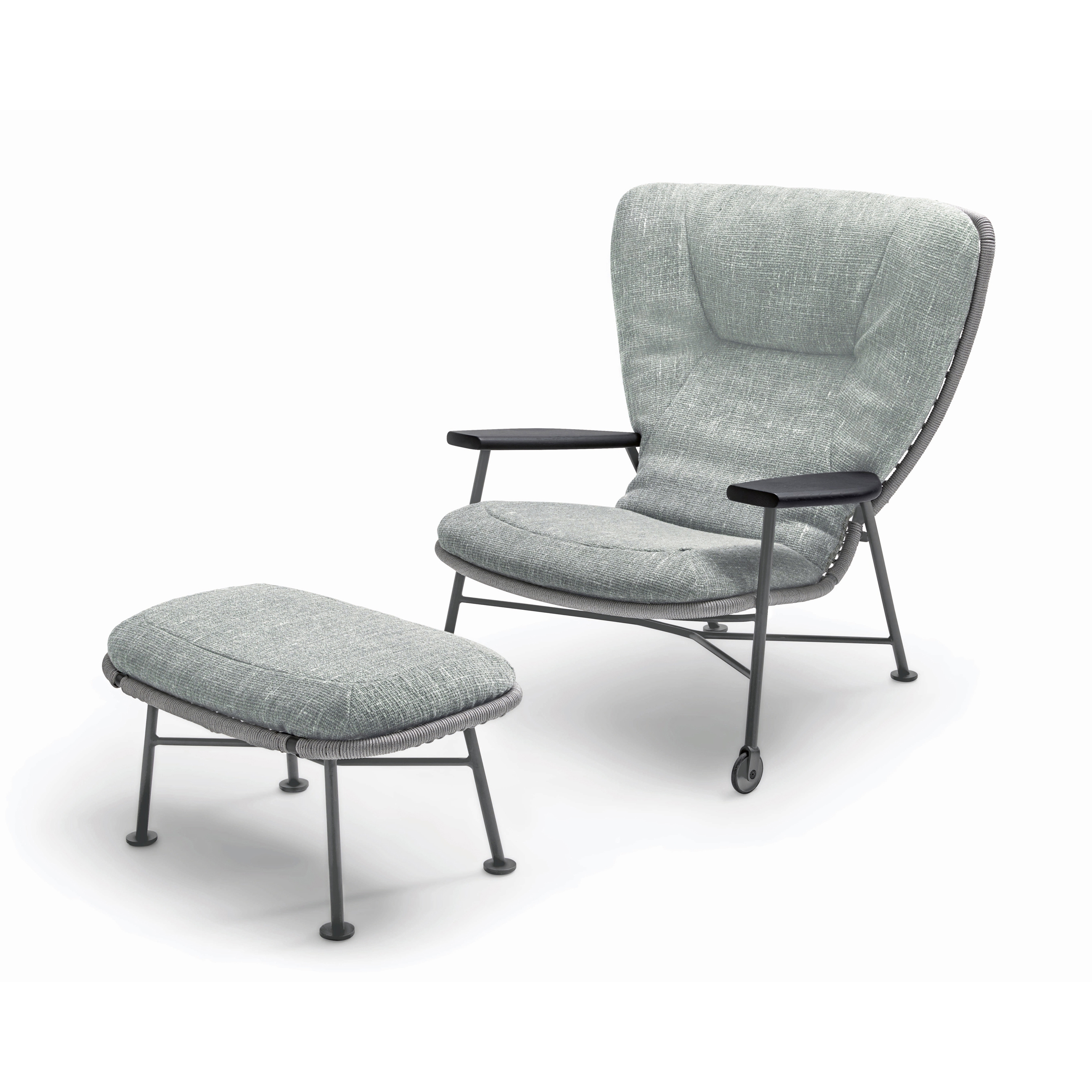 Afficher le produit Shinzo Hybrid Lounge Chair du fabricant Walter Knoll