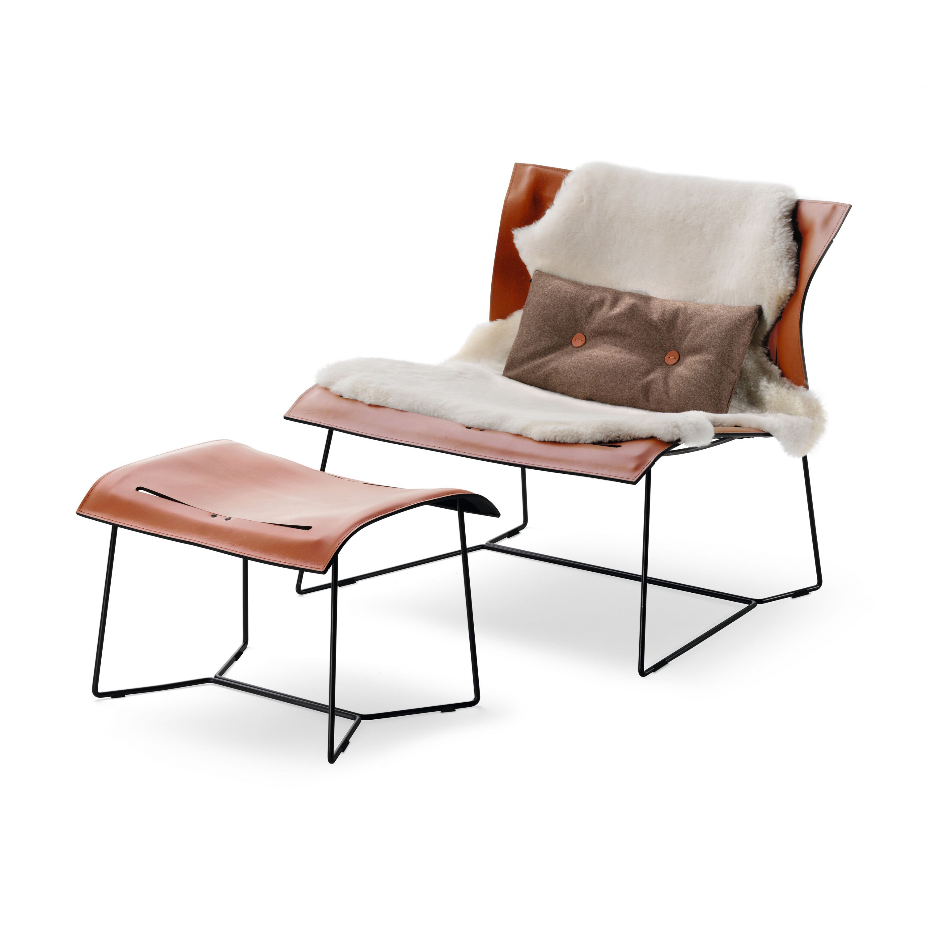 Display product Cuoio Lounge Chair from manufacturer Walter Knoll