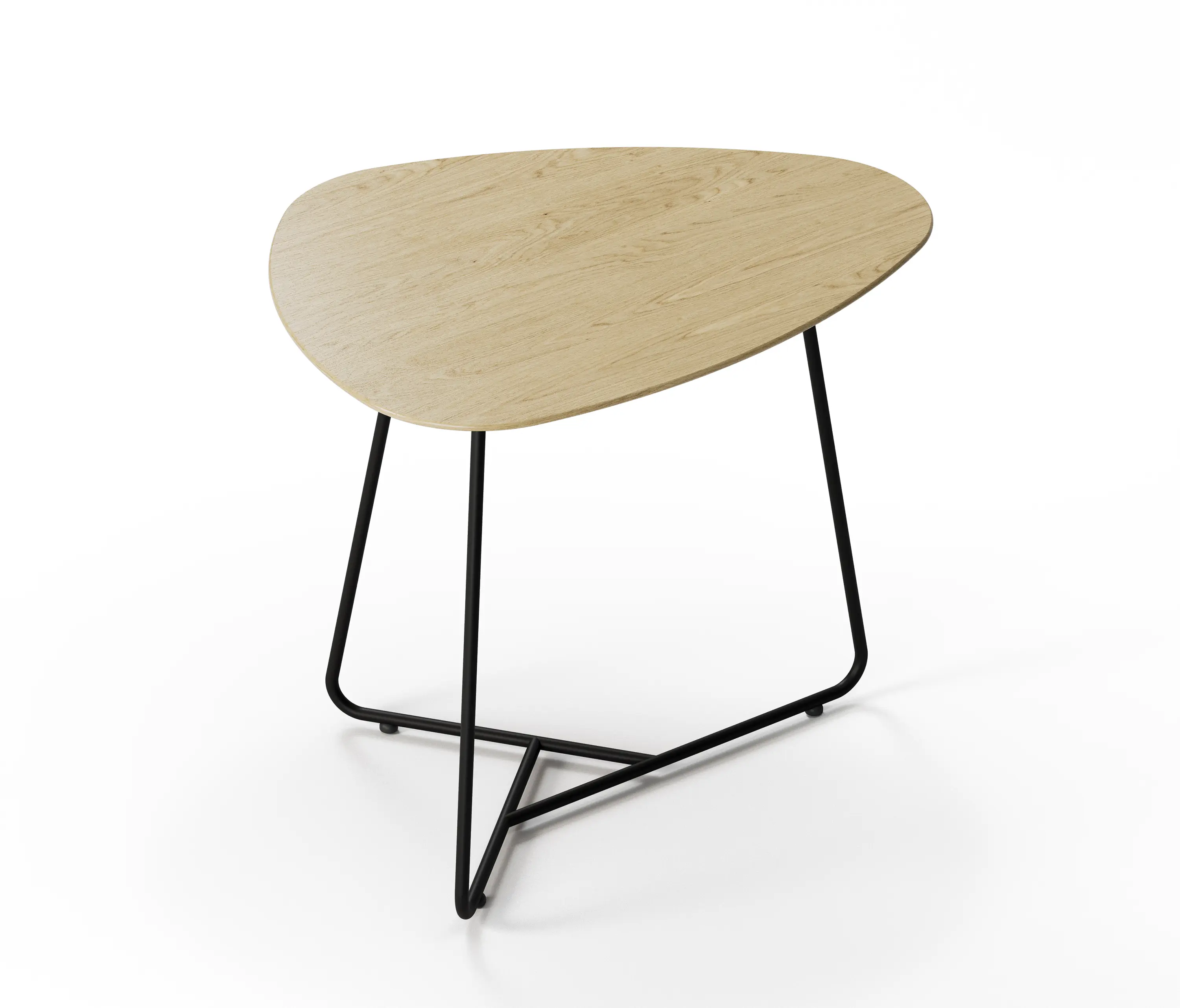 Wilkhahn - Yonda Lounge Table with a Sled Base (Height 52 cm) 322/5