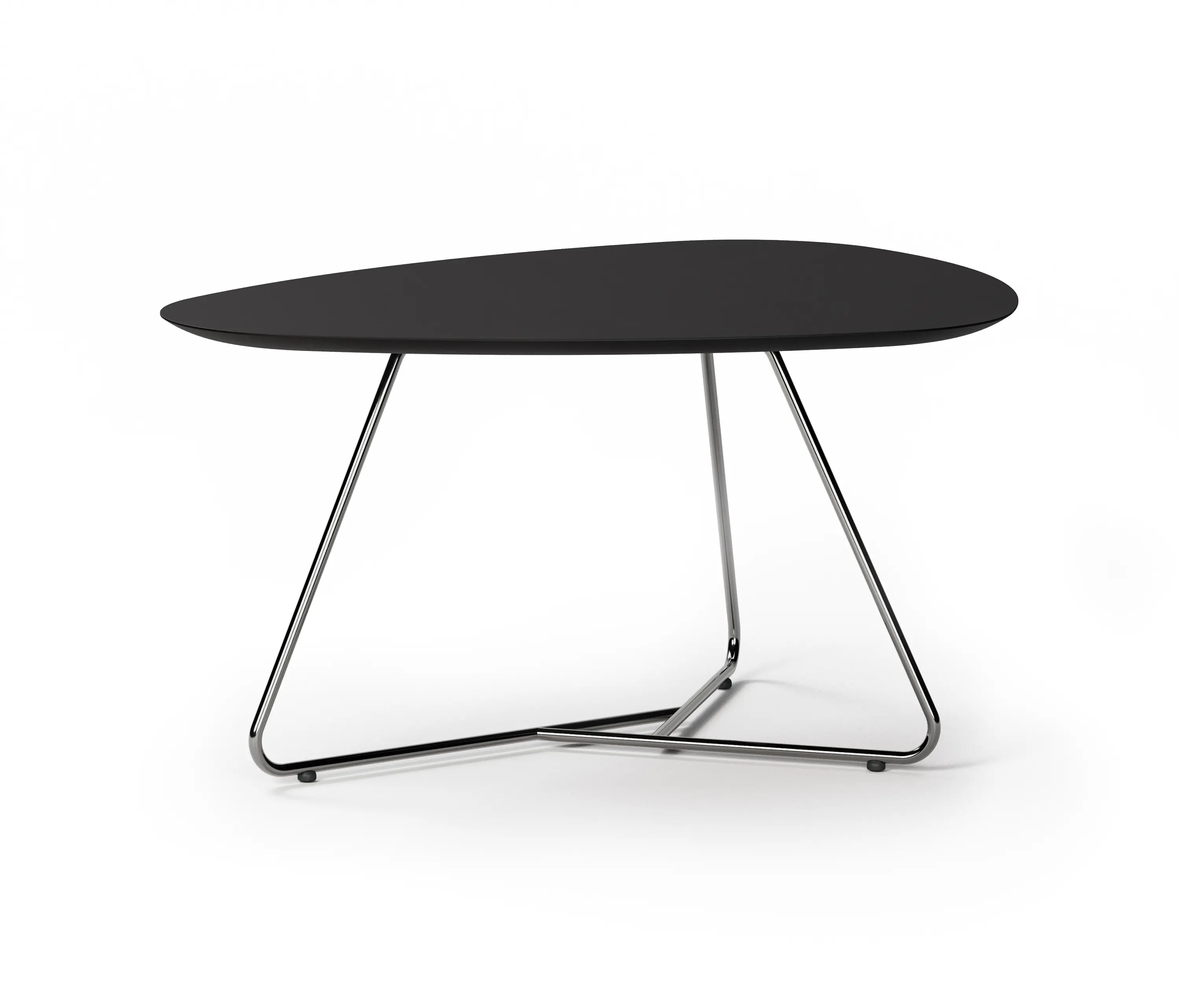 Wilkhahn - Yonda Lounge Table with a Sled Base (Height 42 cm) 322/6