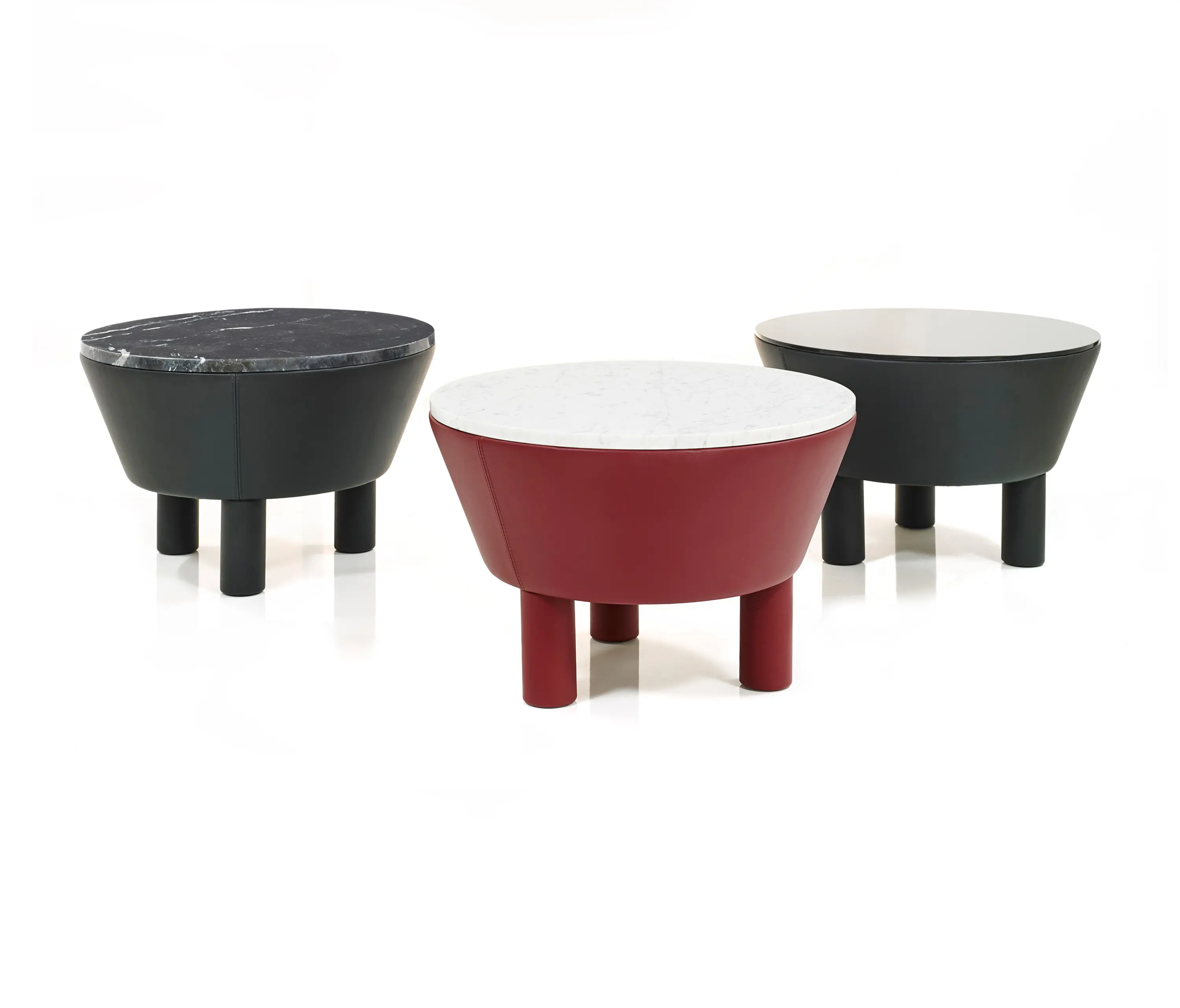 Wittmann - Leather Side Table 60