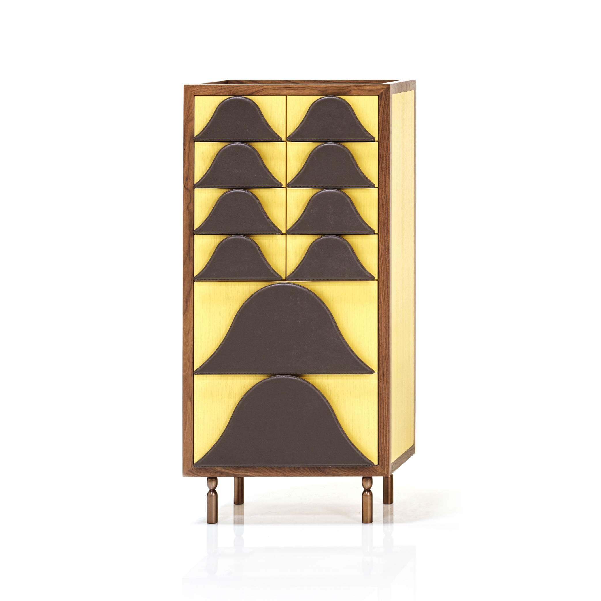 Display product Antigua Cabinet mid yellow from manufacturer Wittmann