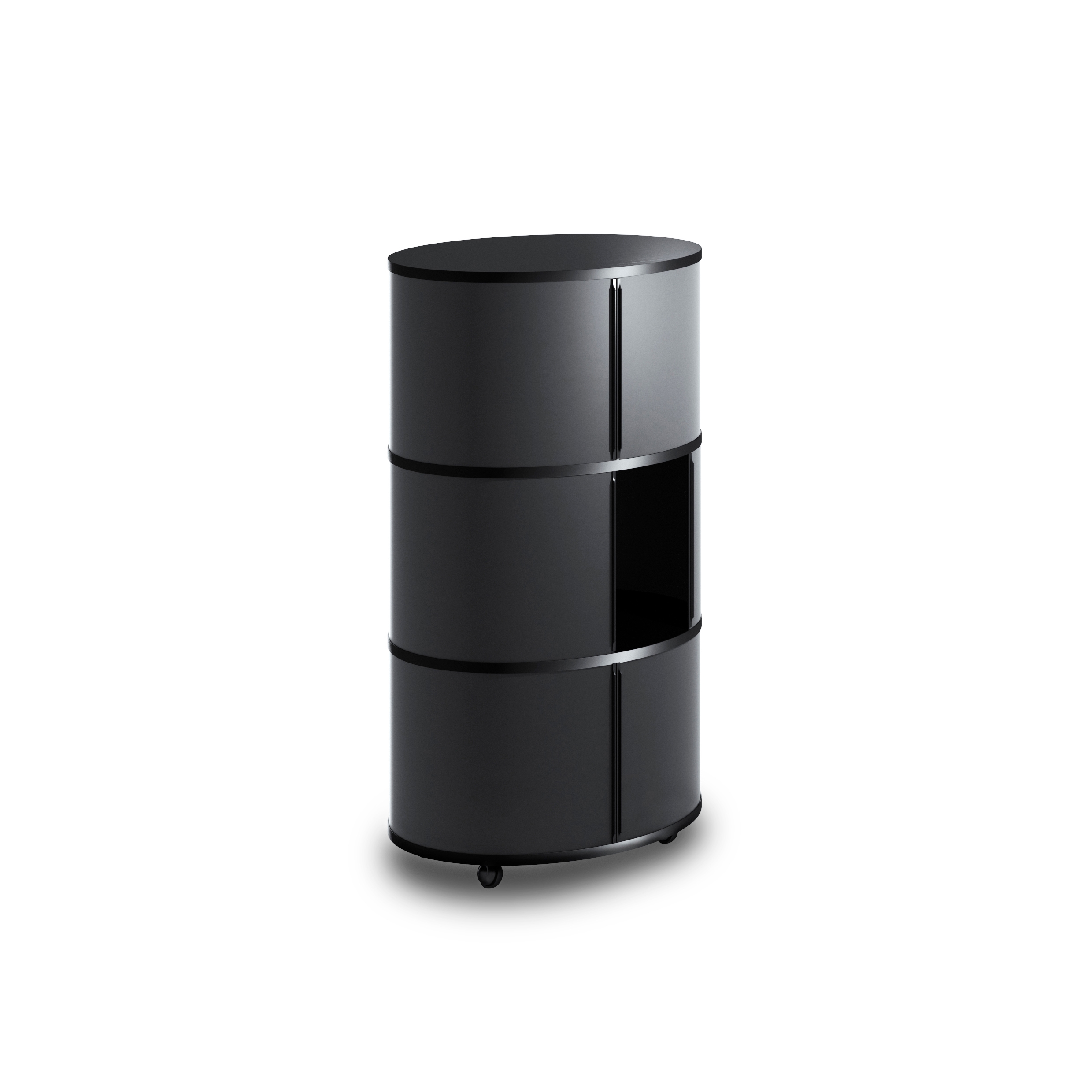 Display product WOGG 17 Ellipse Tower | 003 black from manufacturer WOGG