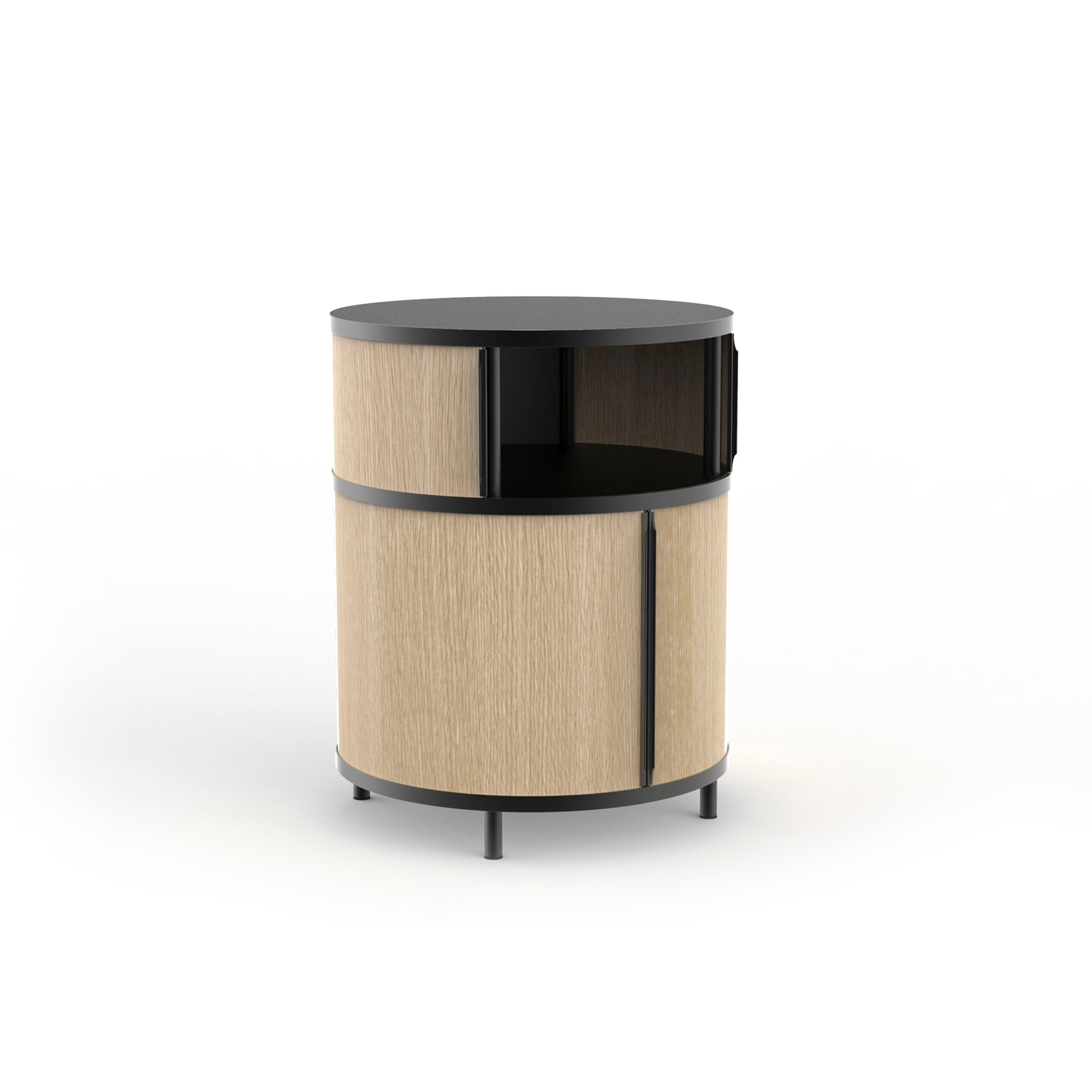 WOGG 74 Cylinder 50 | 002 oak – aluminium black