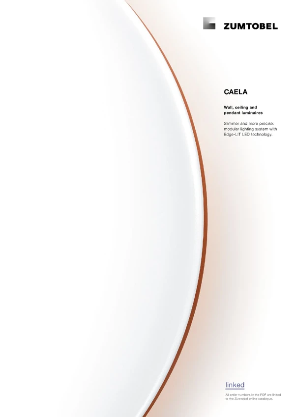 Preview image for the file CAELA | Wall, ceiling and pendant luminaires