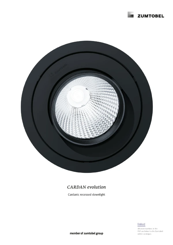Preview image for the file CARDAN evolution | Cardanic recessed downlight