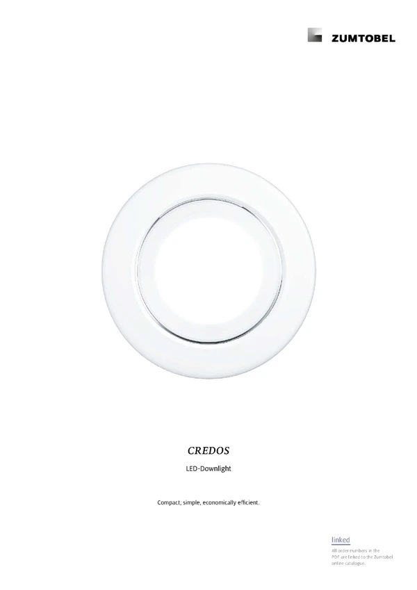 Preview image for the file CREDOS | LED-Downlight