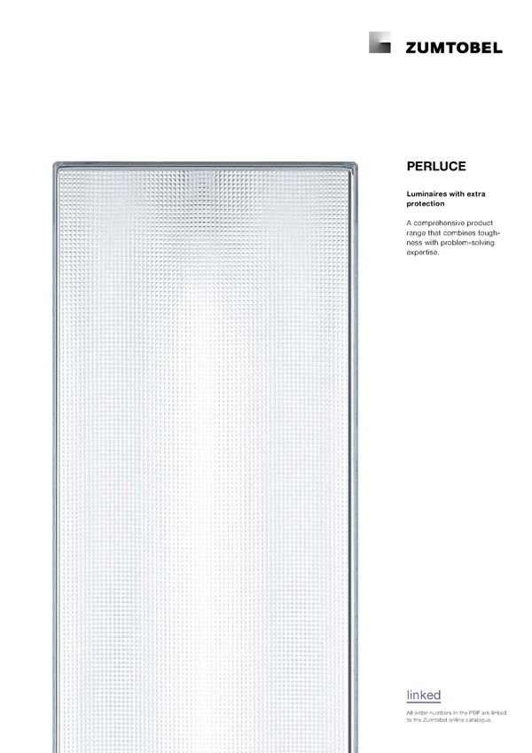 Preview image for the file PERLUCE | Luminaires with extra protection