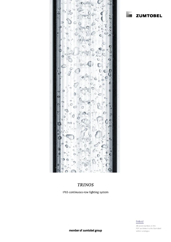 Preview image for the file TRINOS | IP65 continuous-row lighting system
