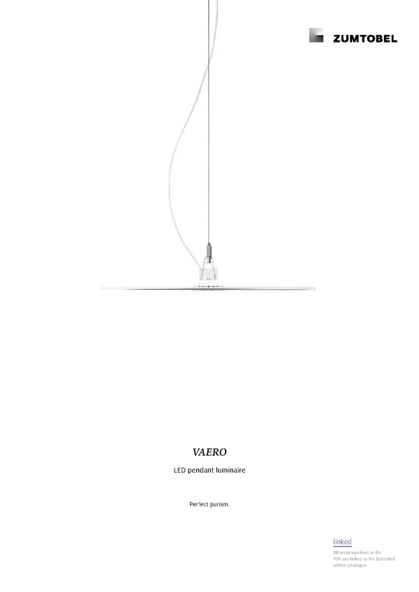 Preview image for the file VAERO | LED pendant luminaire