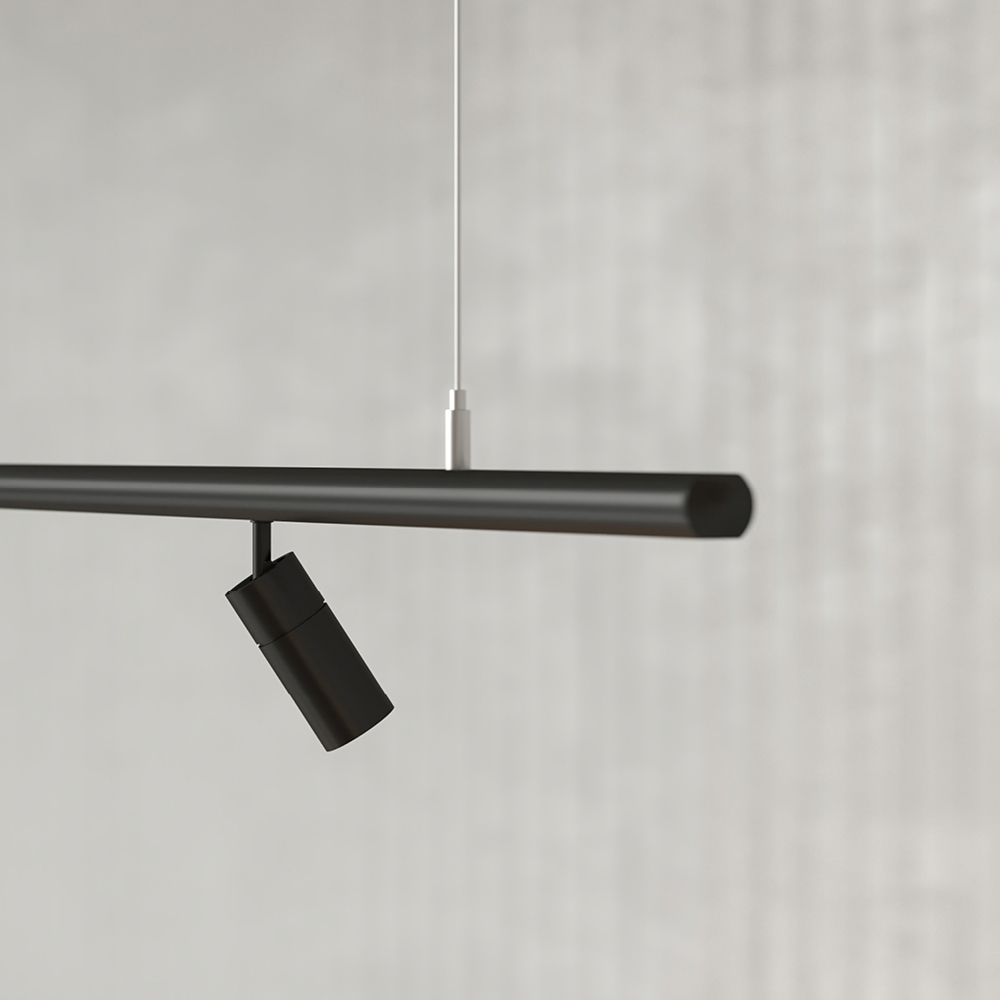 Display product Track Outline 24V Pendant - Indirect from manufacturer Reggiani Illuminazione