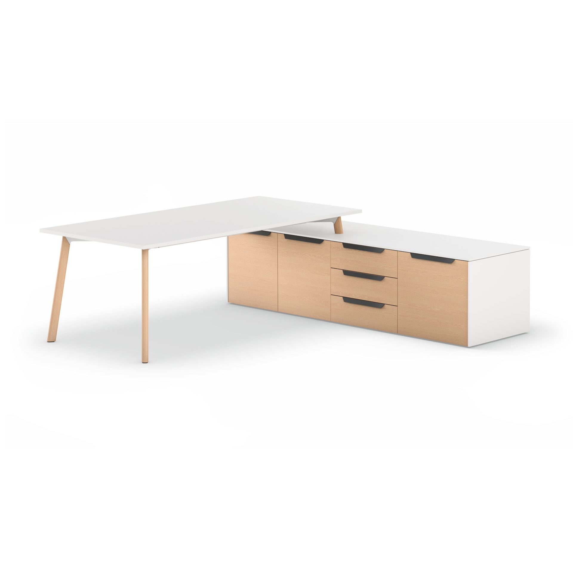 Display product se:vision desk & storage from manufacturer Sedus Stoll