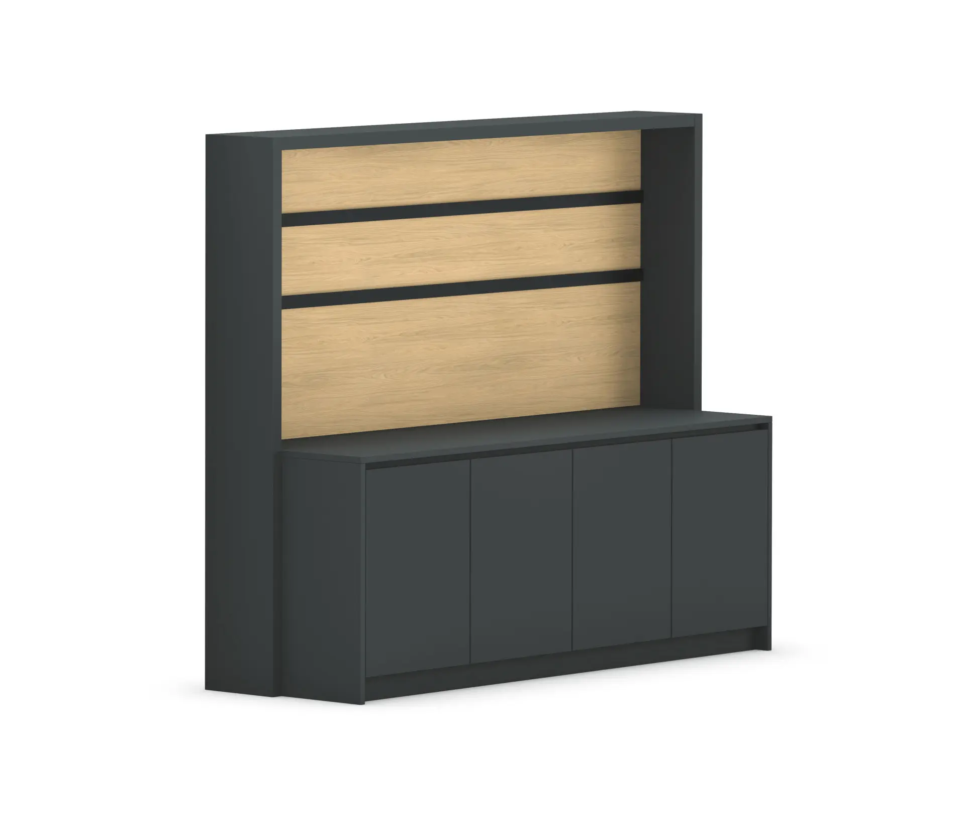 Sedus Stoll - Módulo de pared y separadores de se:café bar