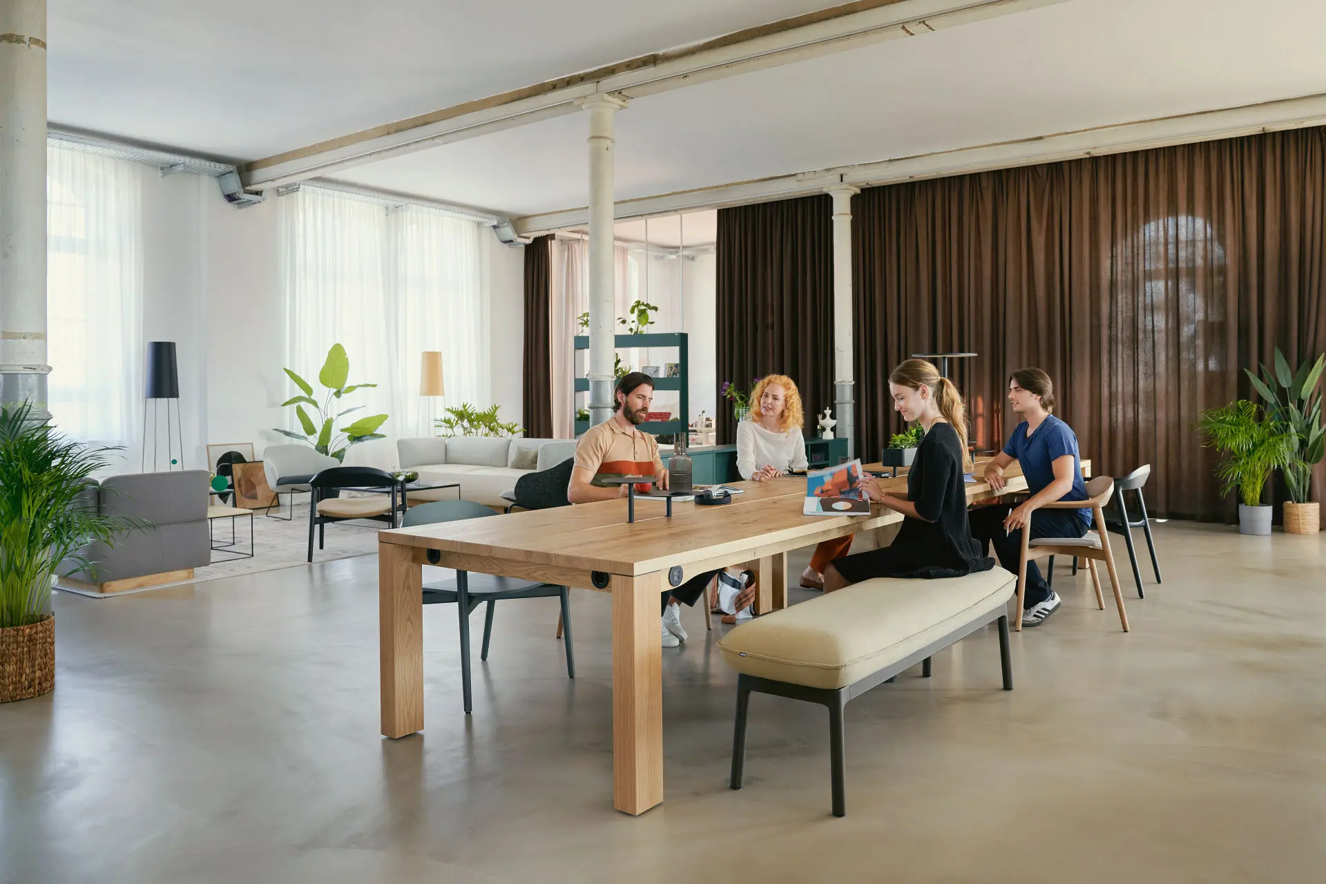 Sedus Stoll - se:café team table