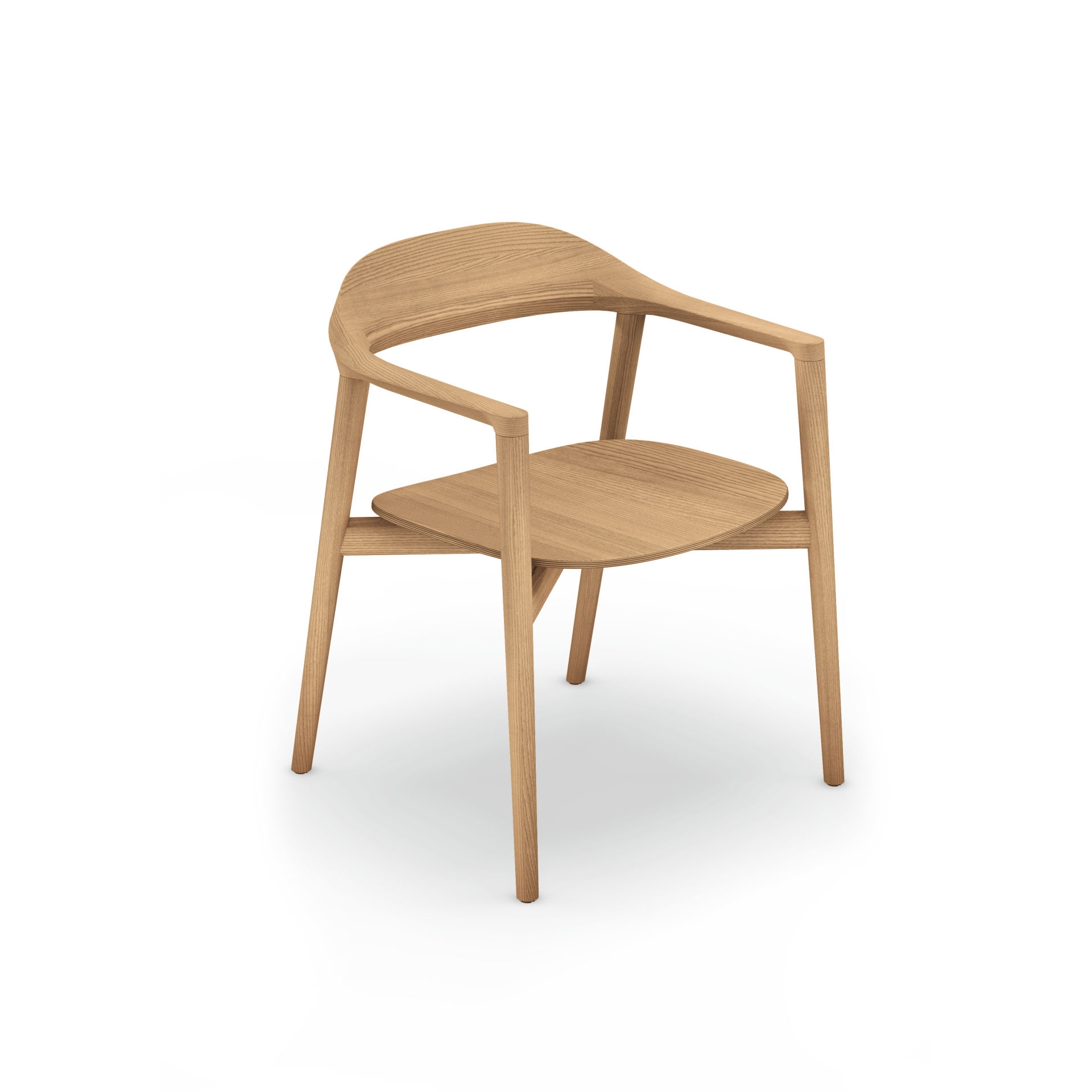 Display product se:café wooden chair from manufacturer Sedus Stoll