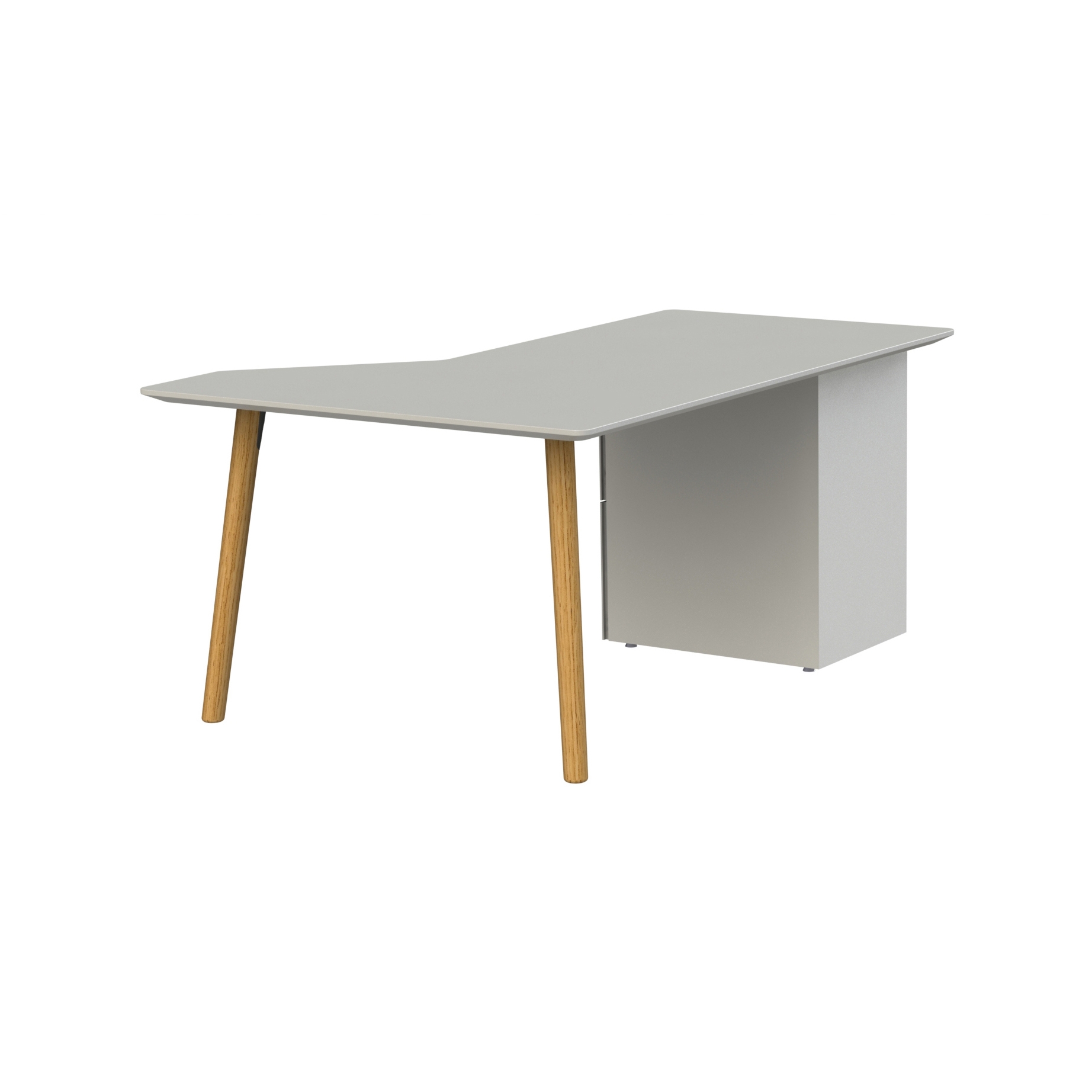 Display product Fly Table Wooden Legs with Extension Top and Buck from manufacturer Sellex