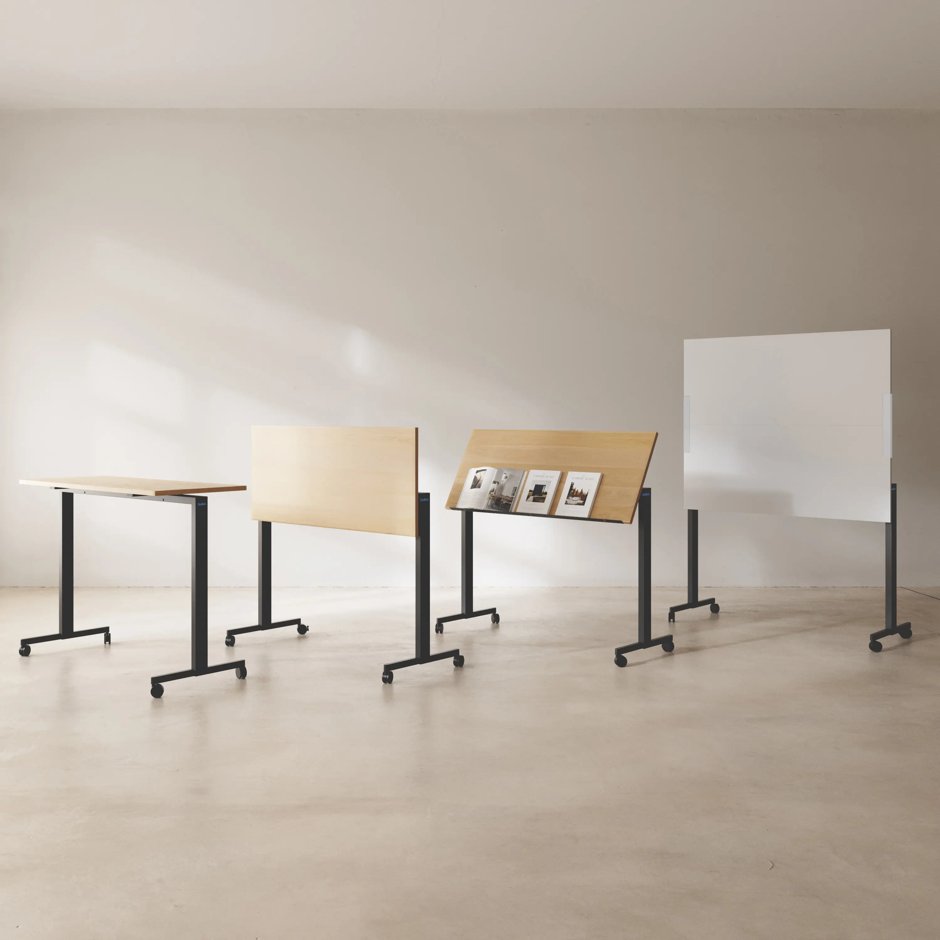 Sellex - Folding Table + Lectern + Whiteboard