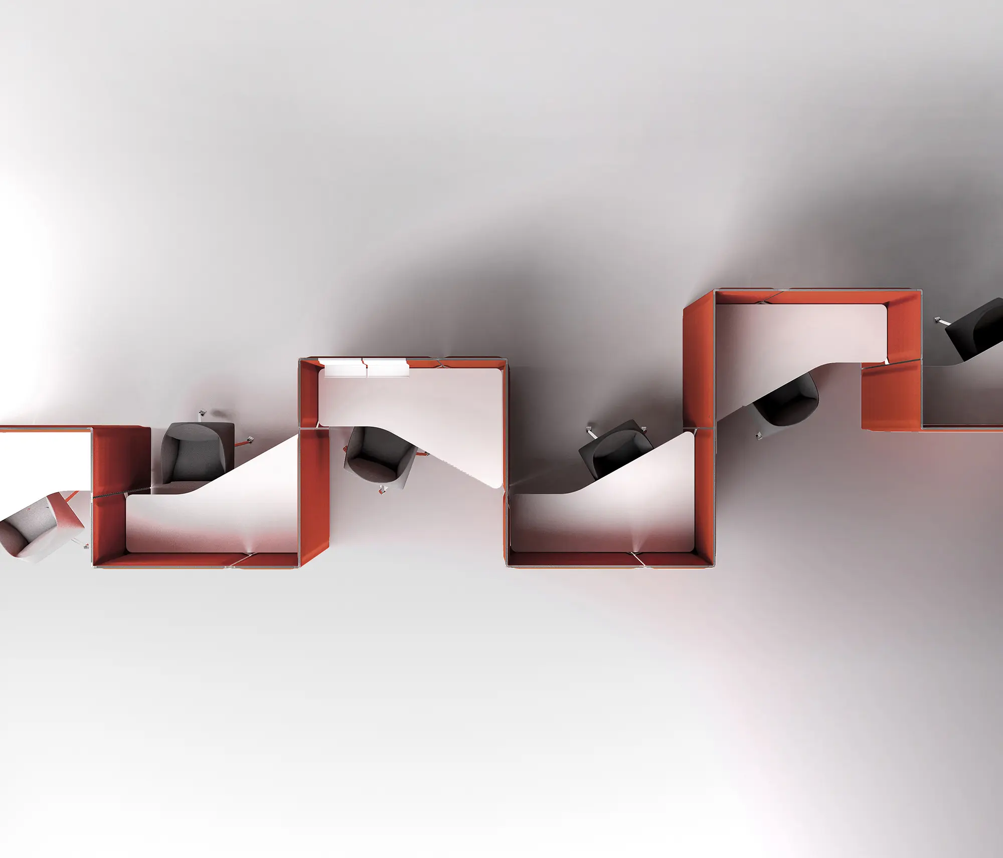 Tecno - Multi panello divisorio H40