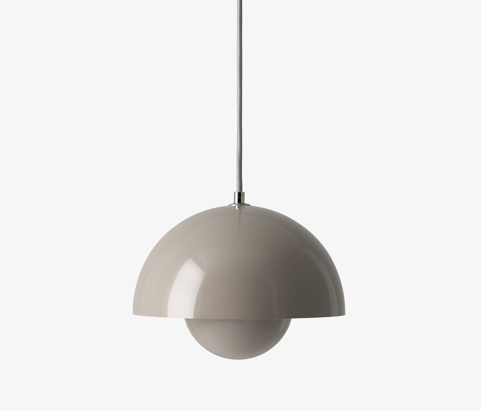 Vertoon produk Flowerpot VP1 Grey Beige van vervaardiger &TRADITION