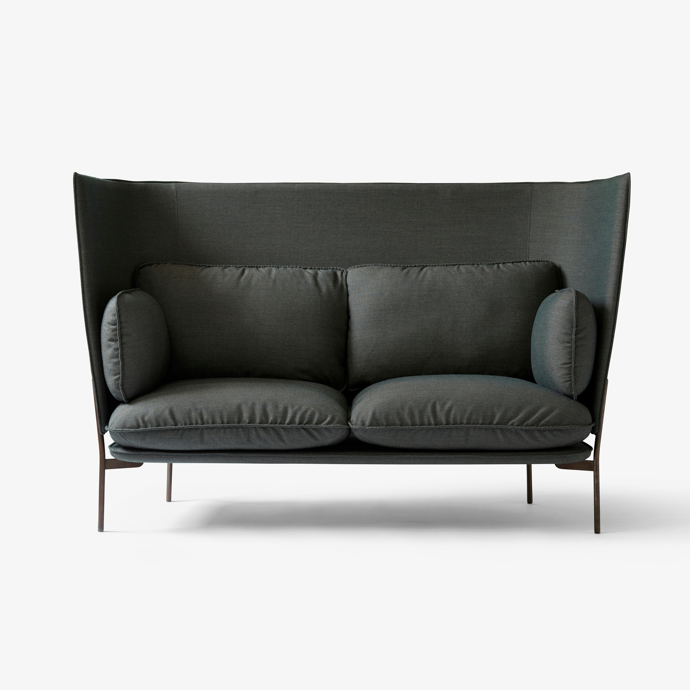 Cloud High Back LN6 Warm Black w. Fiord 972