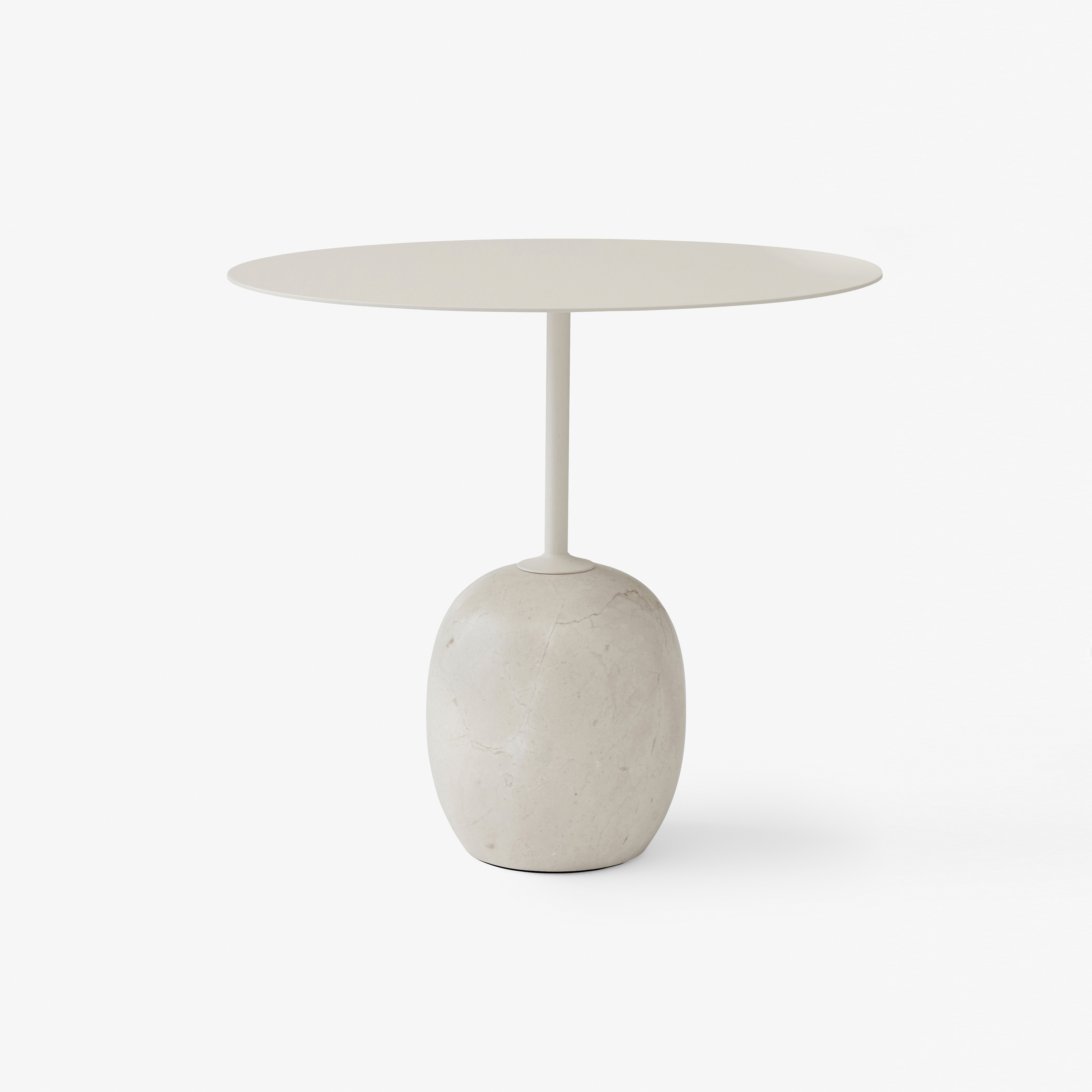Lato LN9 Ivory white w. Crema Diva marble