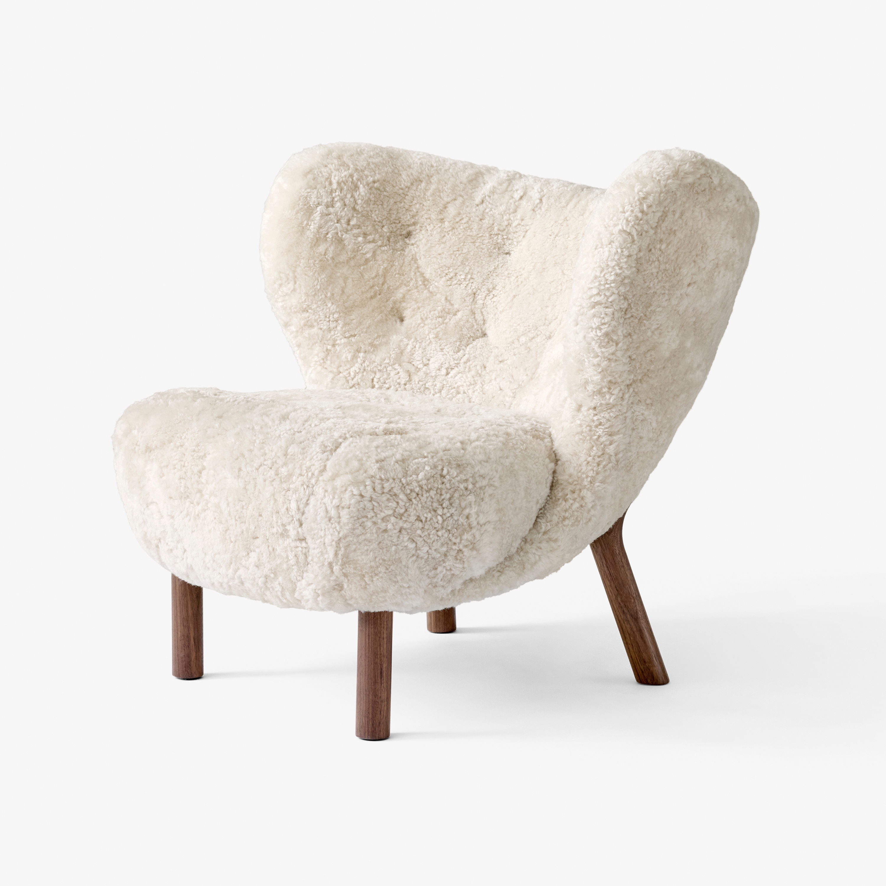 Little Petra VB1 Sheepskin Moonlight w. Oiled Walnut