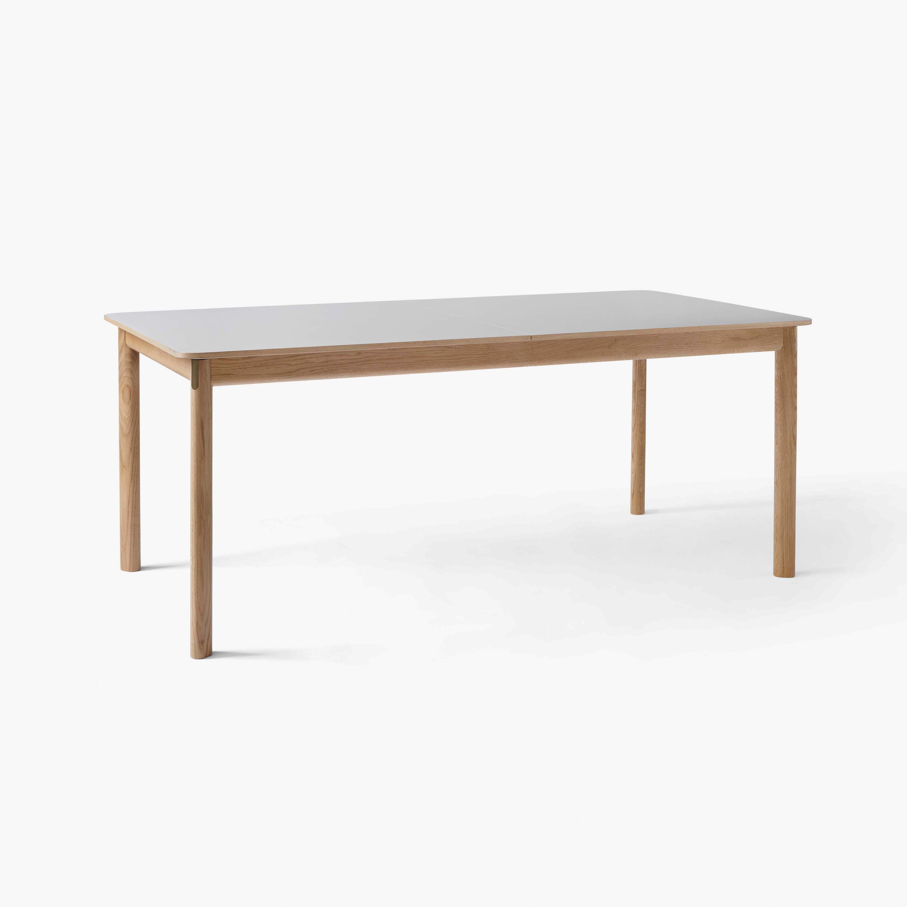 Vertoon produk Patch HW1 Oiled Oak w. Fenix 0748 Beige Arizona & Brass van vervaardiger &TRADITION
