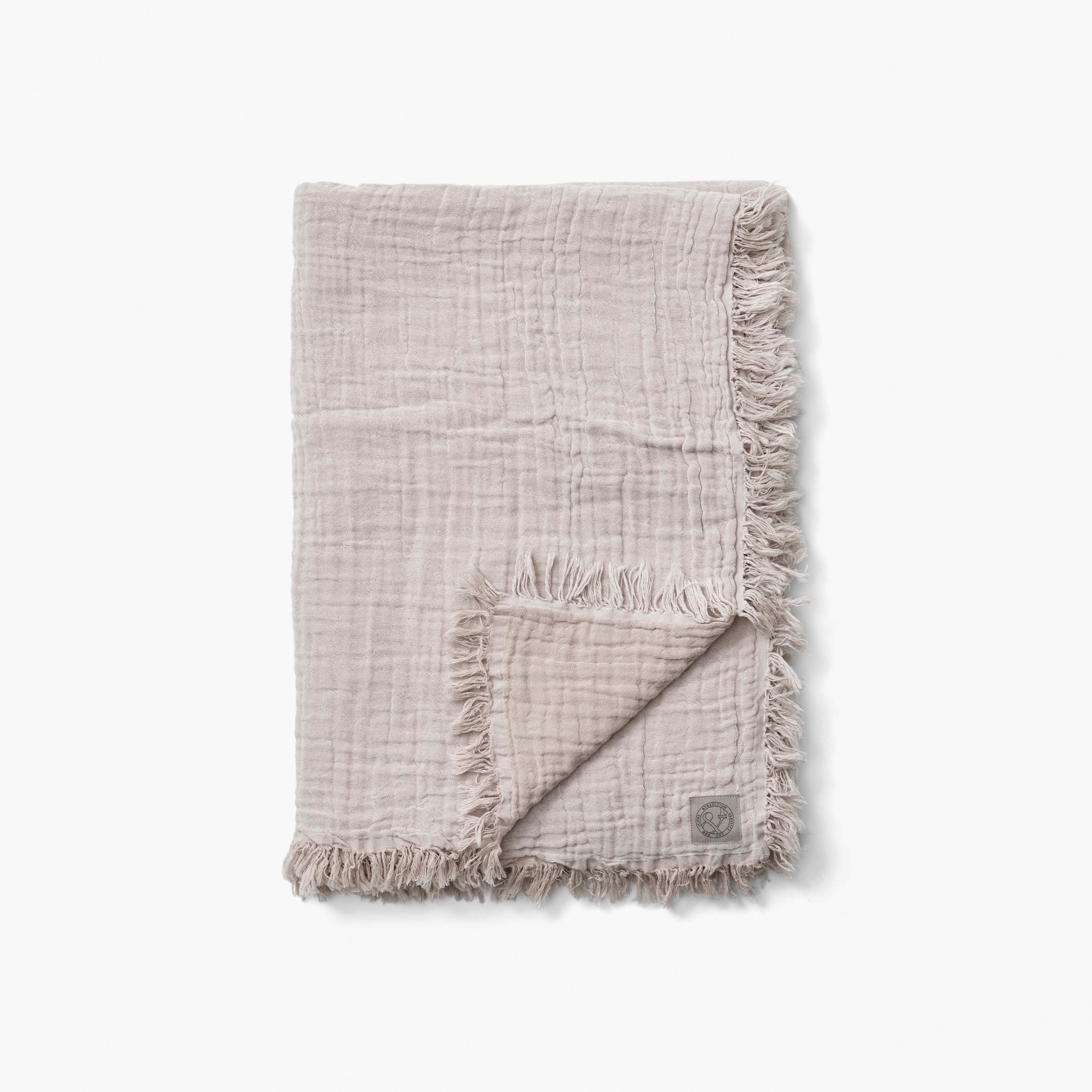 &Tradition Collect | Cotton Throw SC32-SC33 Cloud & Milk
