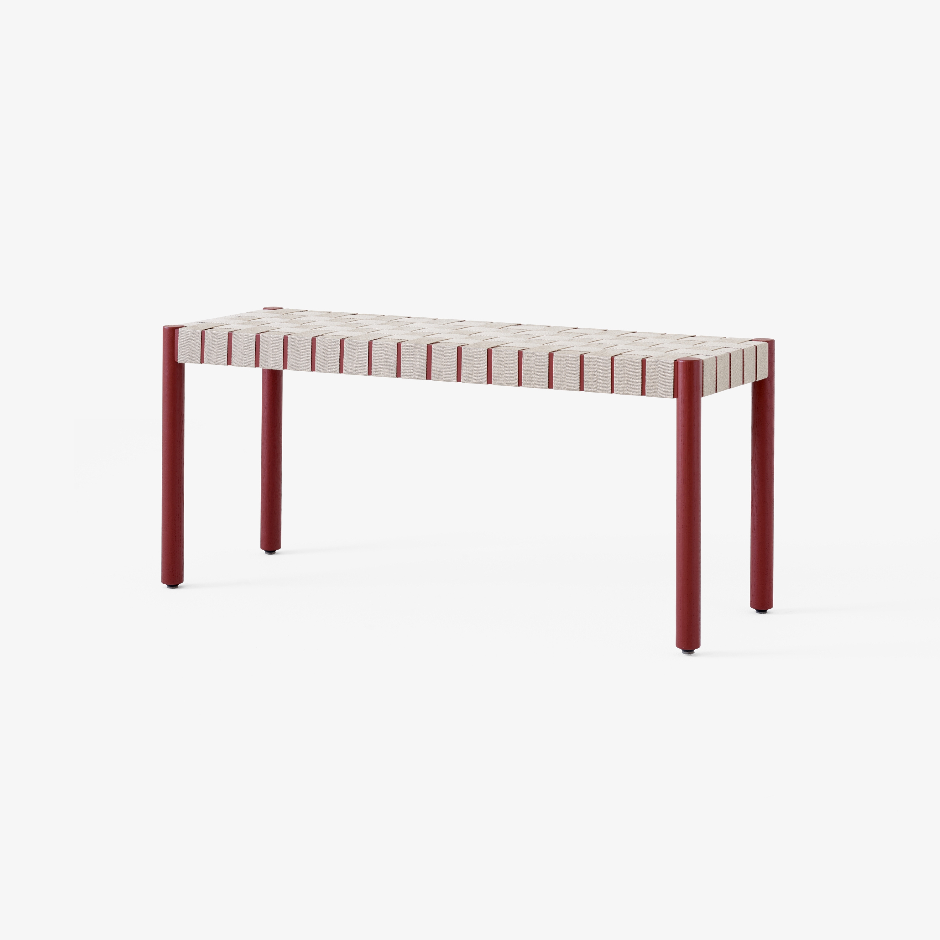 Betty TK4 Maroon w. Natural Webbing
