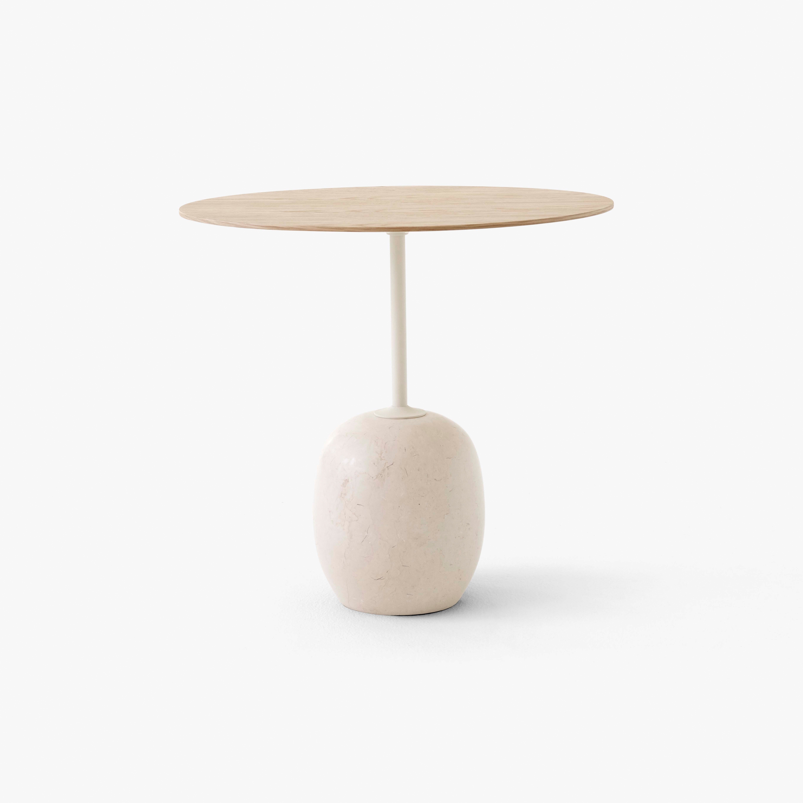 Lato LN9 Lacquered Oak w. Crema Diva Marble