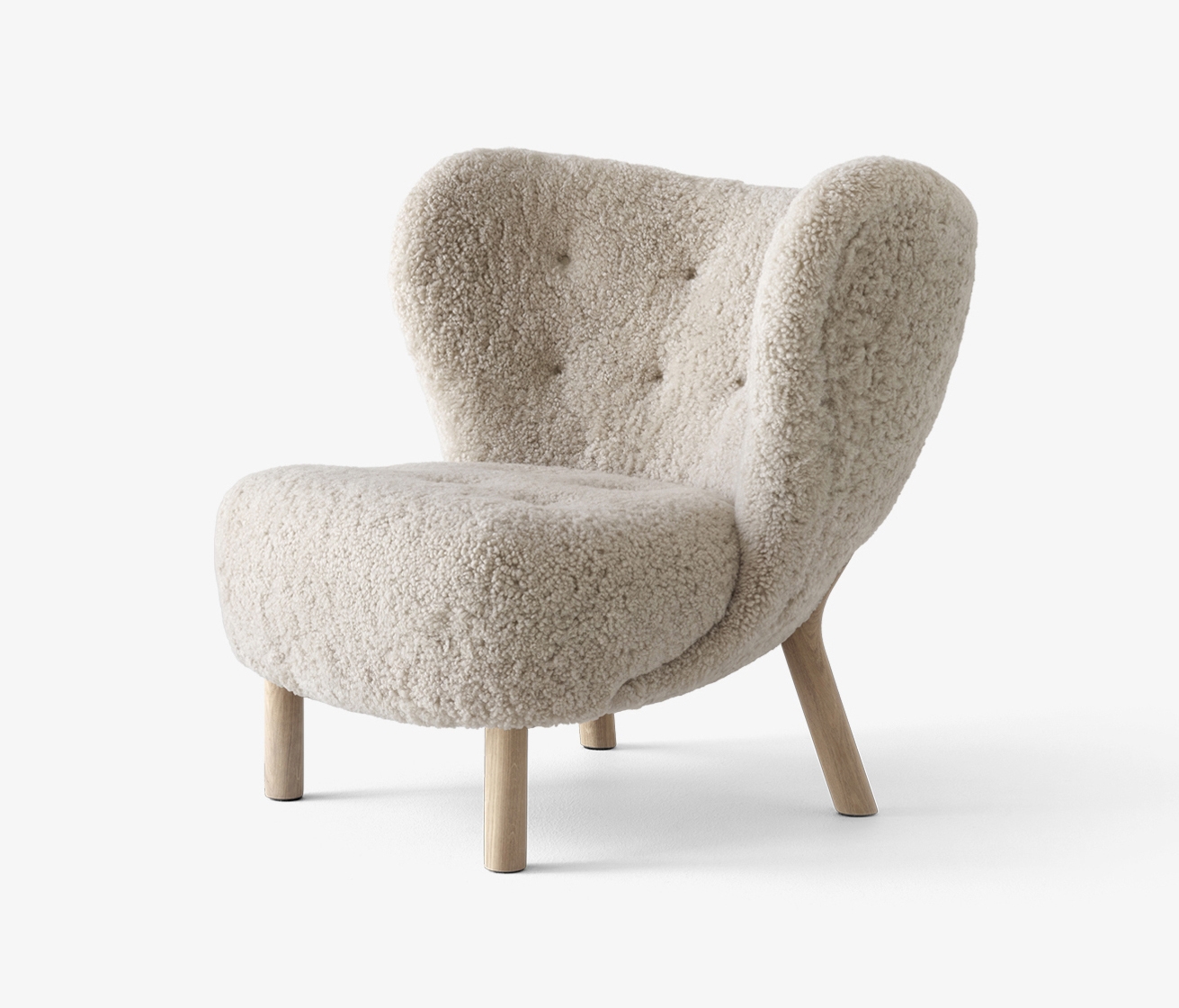 Display product Little Petra VB1 Sheepskin Moonlight w. White Oiled Oak from manufacturer &TRADITION
