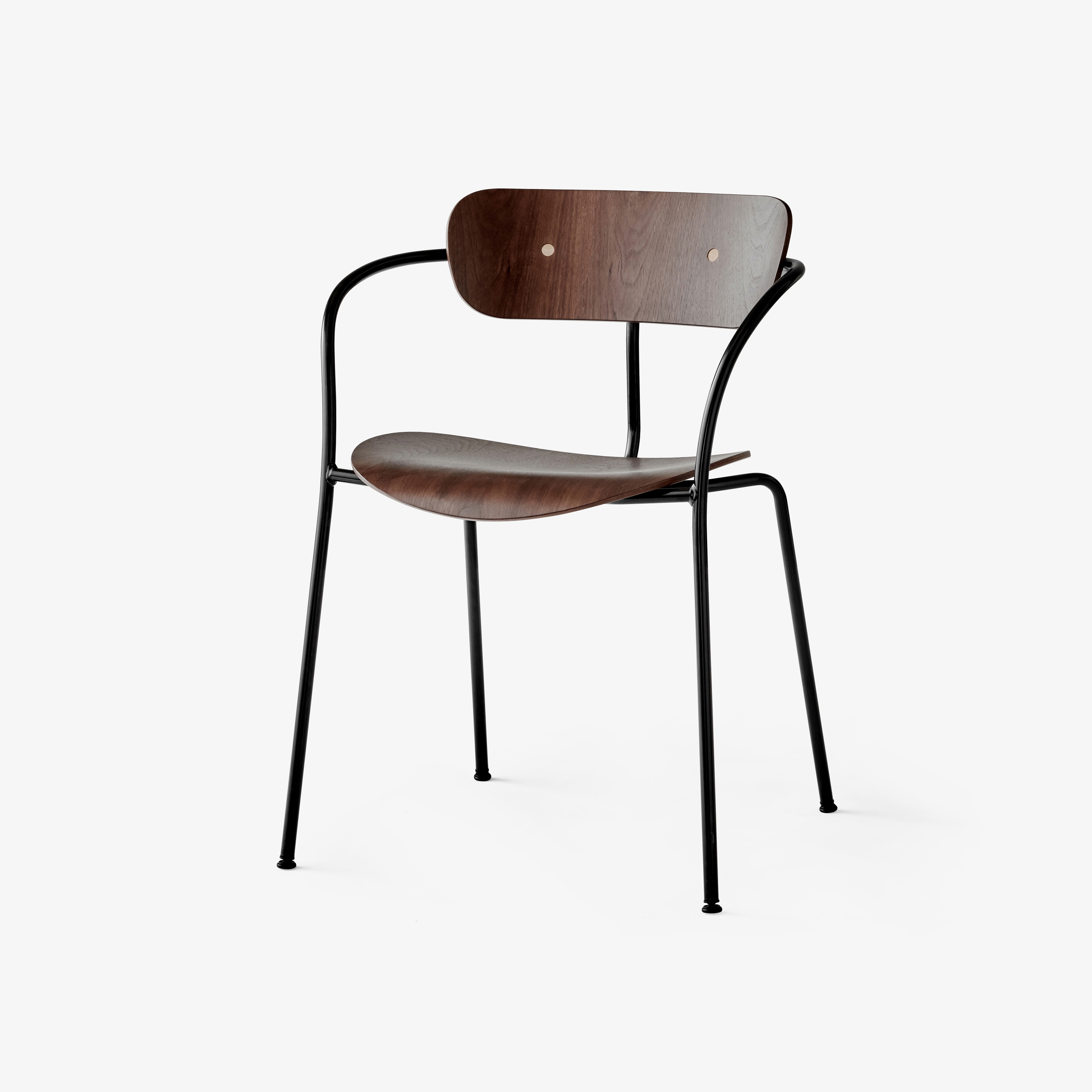 Pavilion AV2 Lacquered Walnut w. Black base